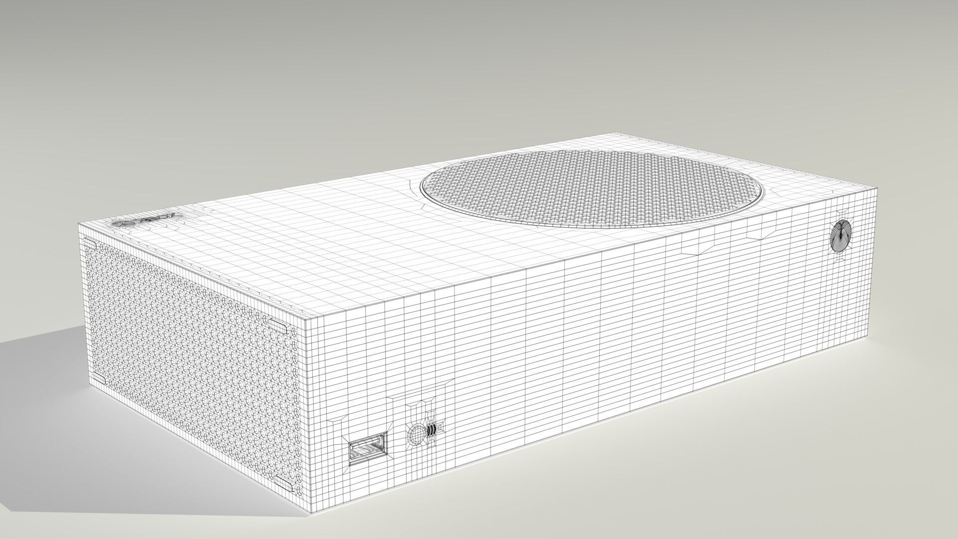 Xbox Series S 3D model_10