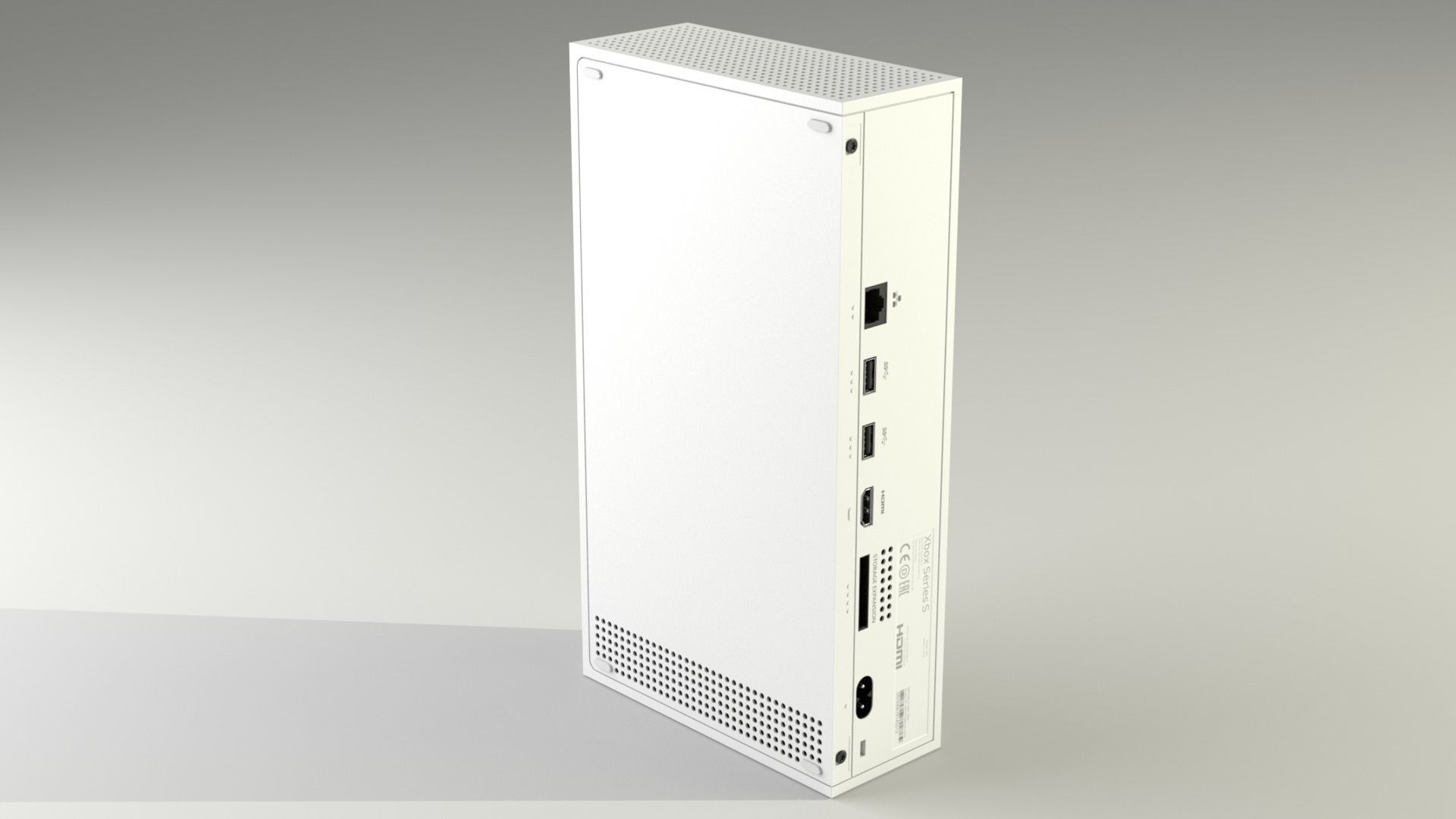 Xbox Series S 3D model_8