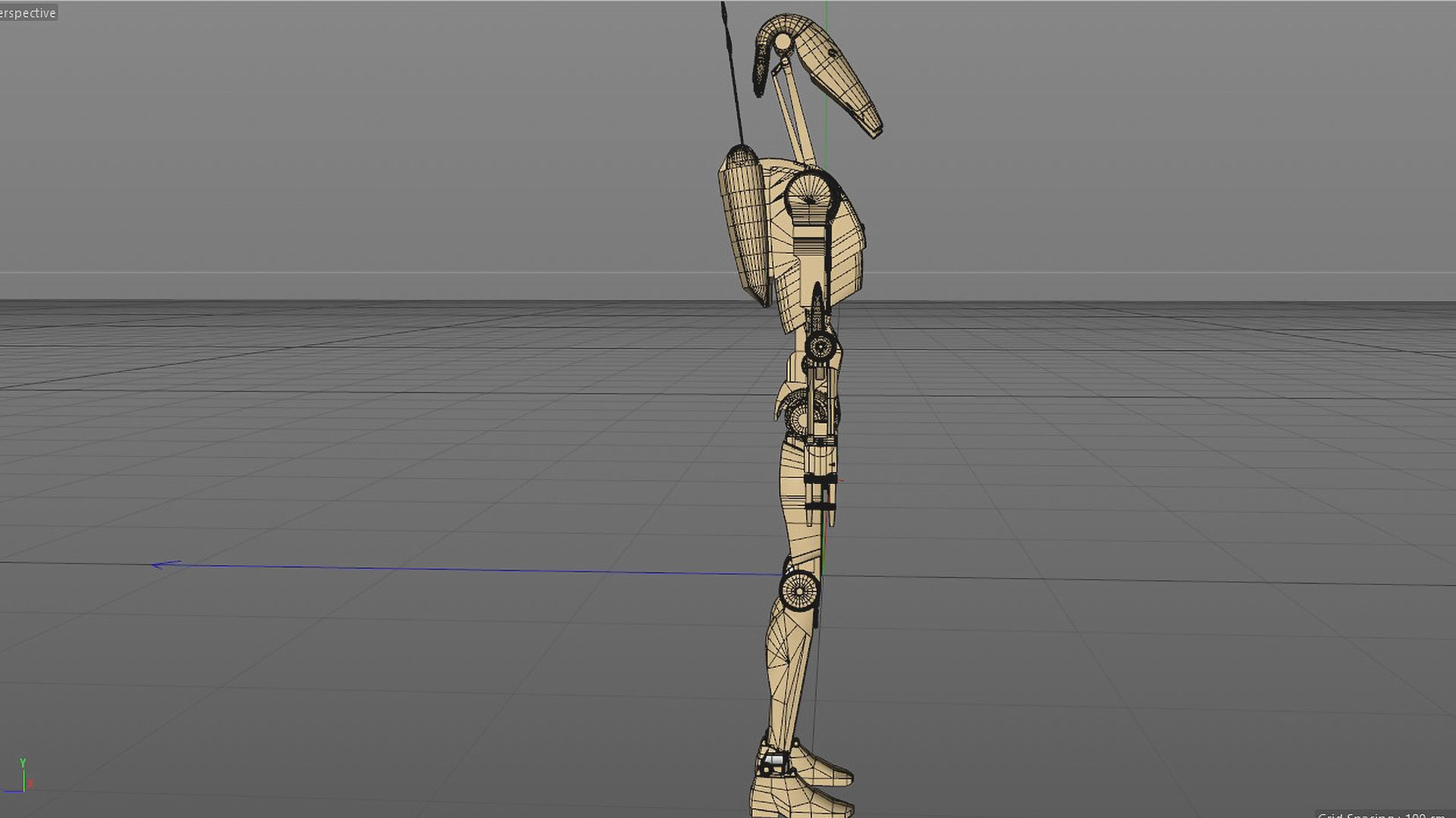 Battle Droid 3D model_8