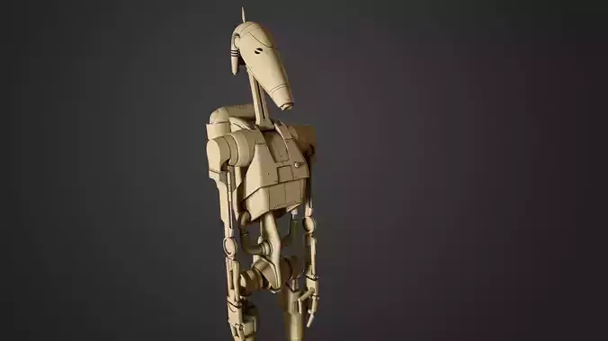 Battle Droid 3D model