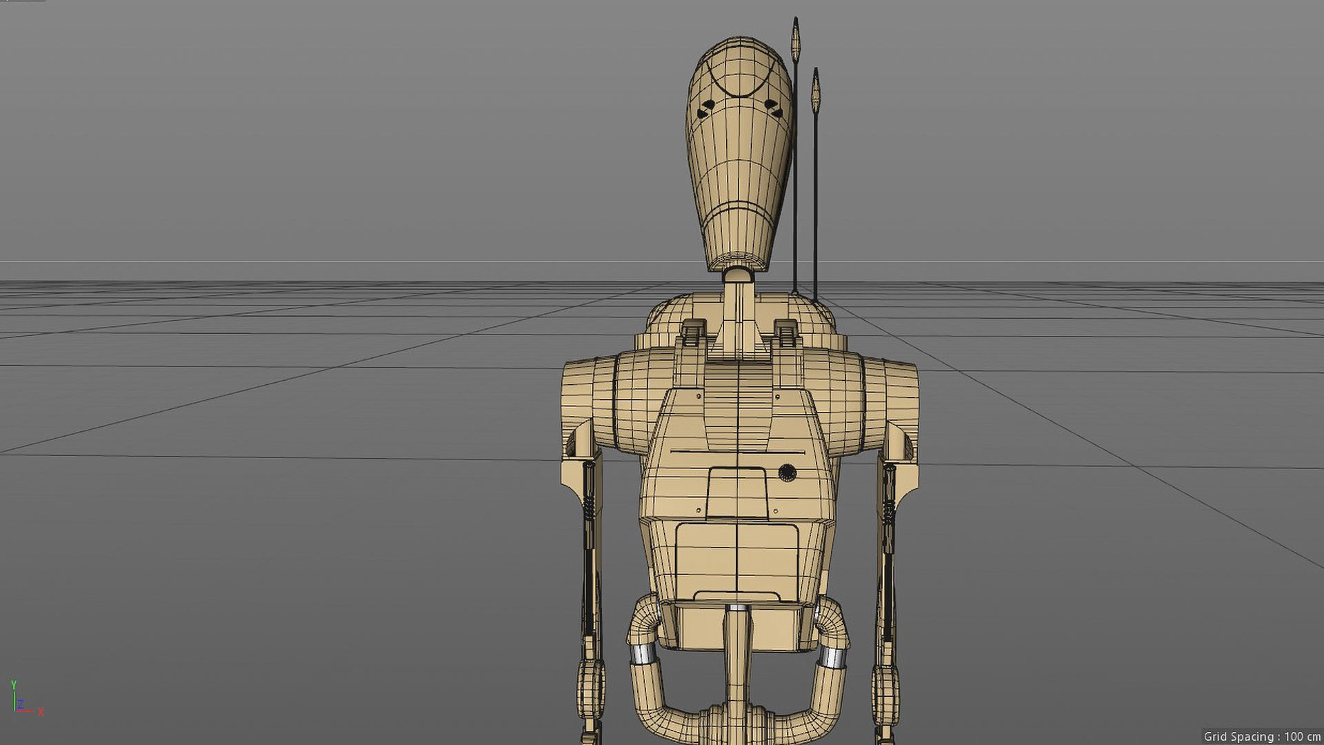 Battle Droid 3D model_9