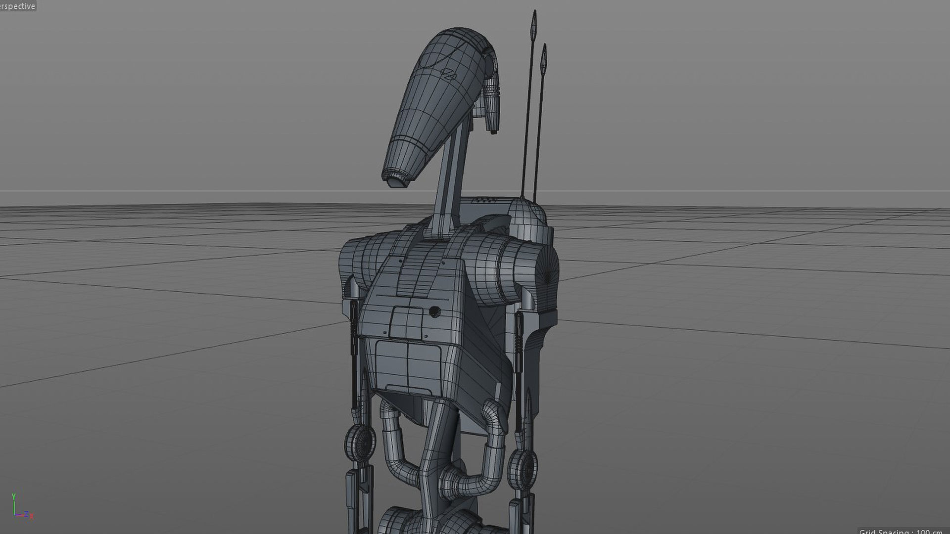 Battle Droid 3D model_11