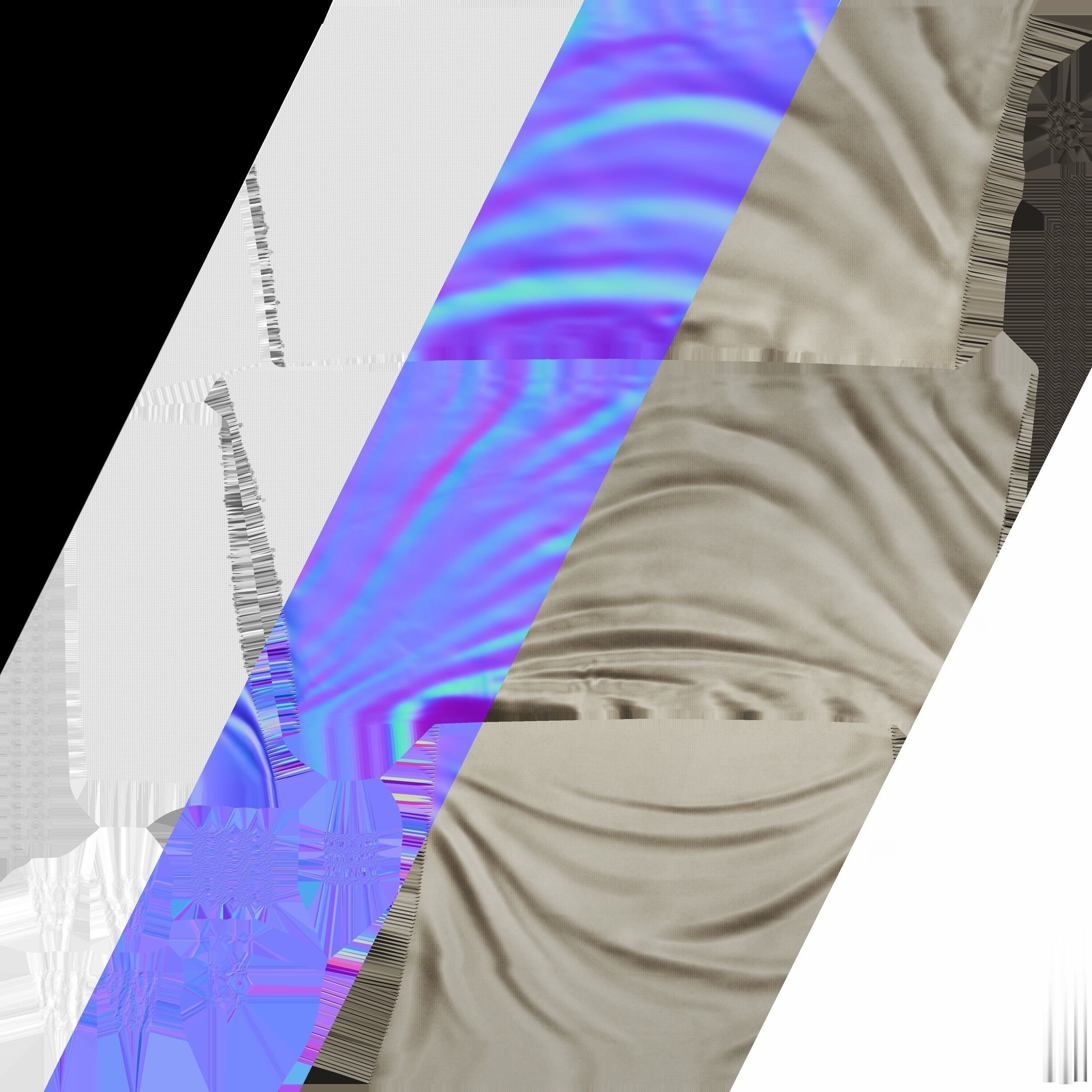 Big Tent Low-poly 3D model_9