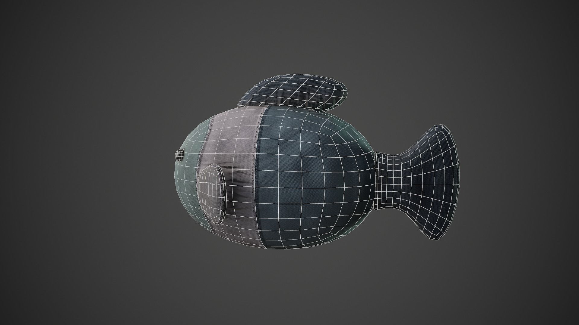 Rag Fish Toys Low-poly 3D model_11