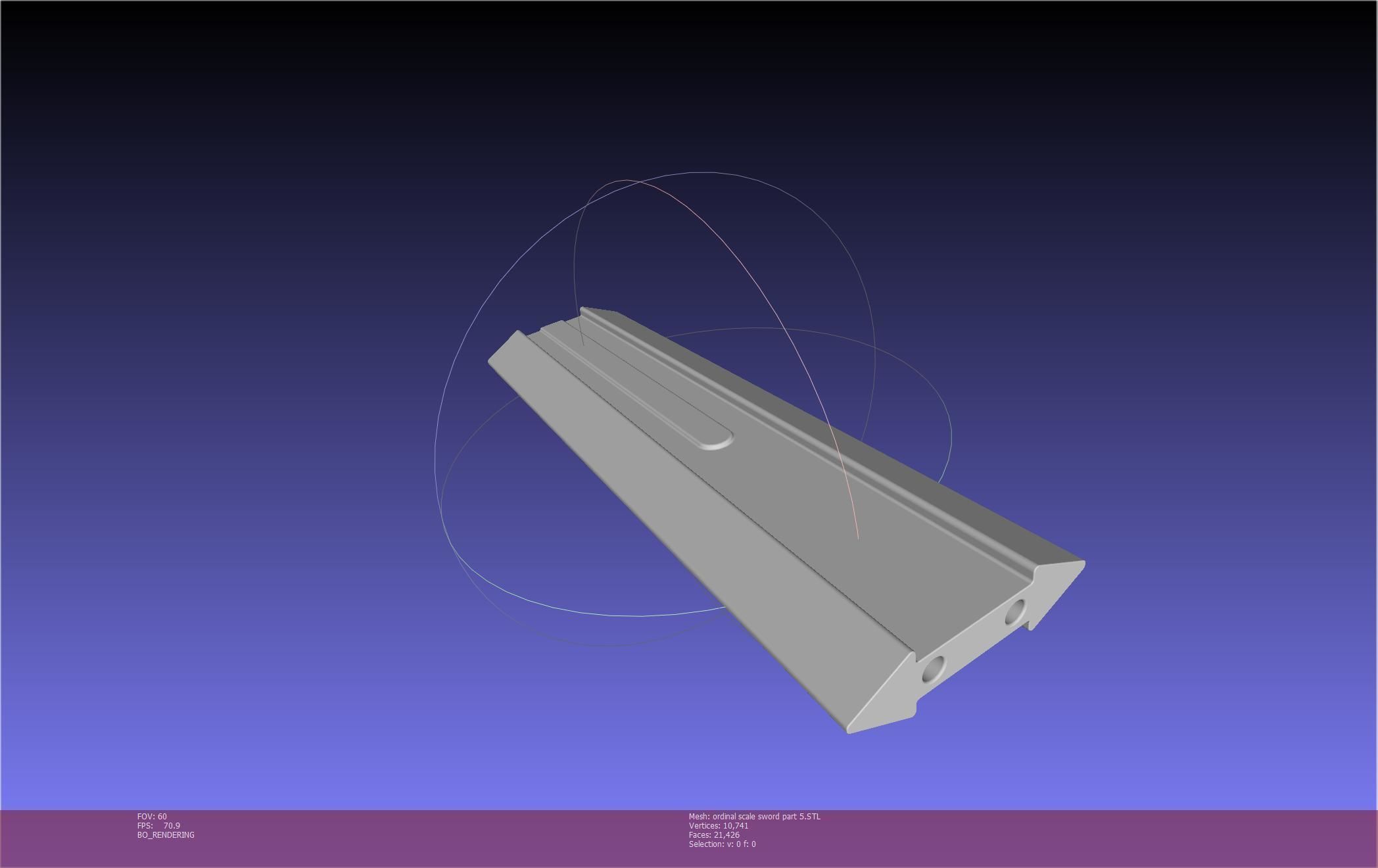 Sword Art Online Kirito Ordinal Scale Main Sword 3D print model_140