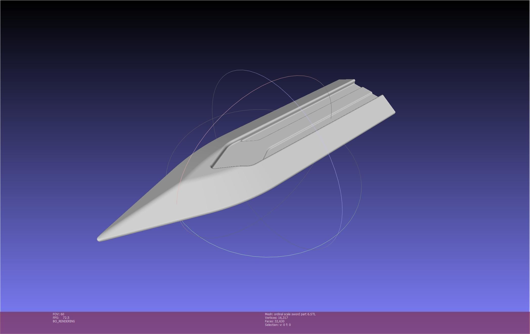 Sword Art Online Kirito Ordinal Scale Main Sword 3D print model_144