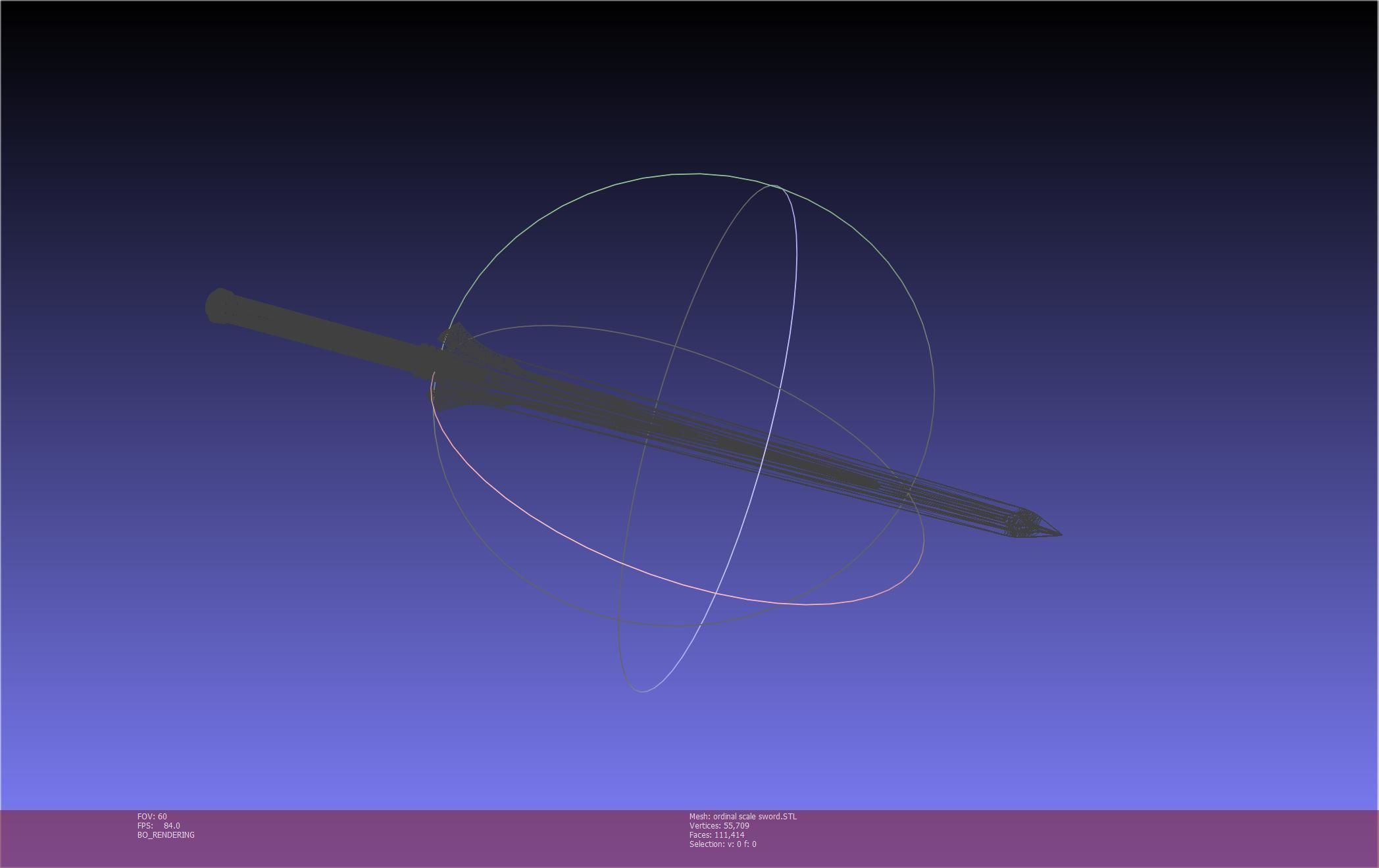 Sword Art Online Kirito Ordinal Scale Main Sword 3D print model_71