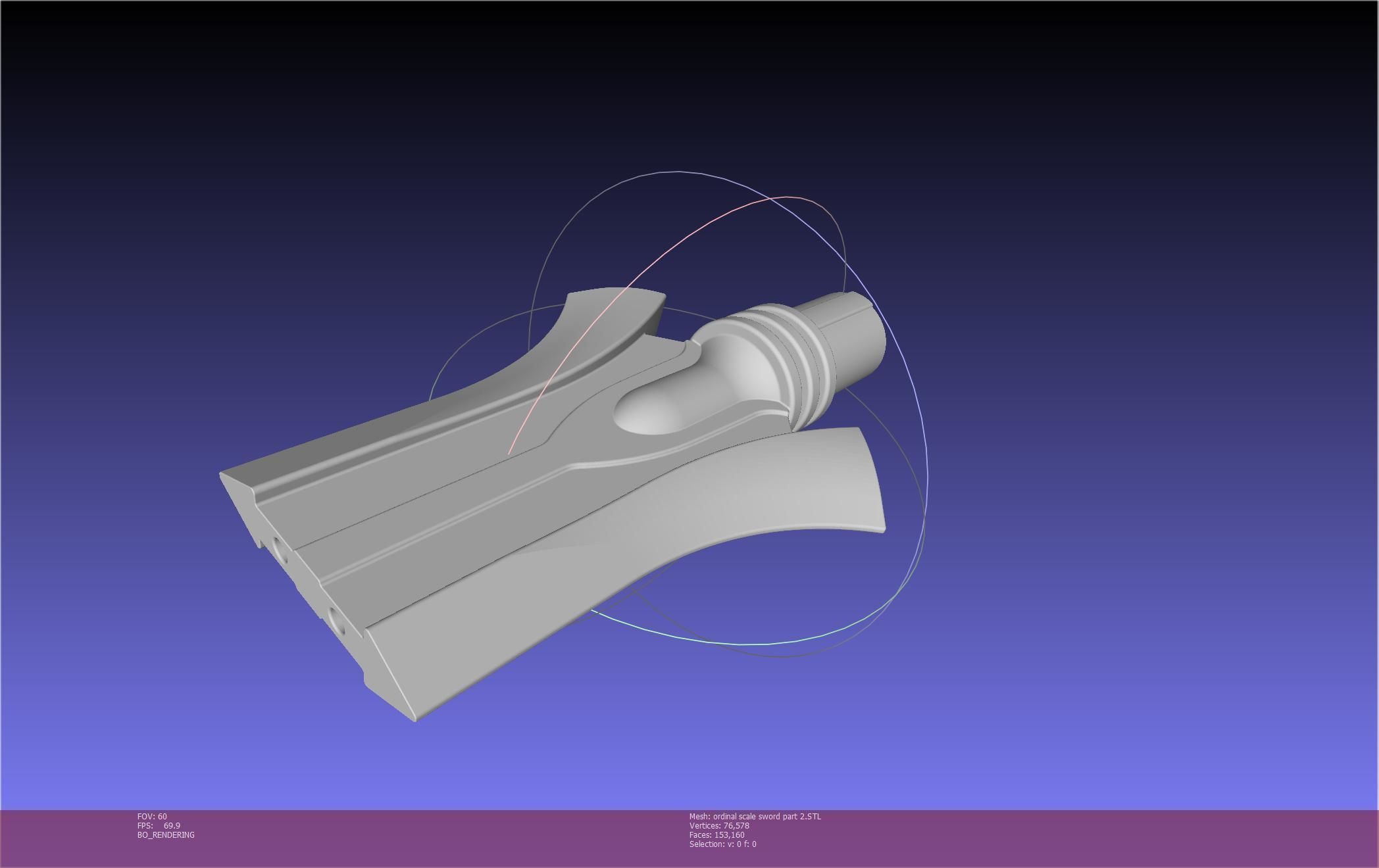 Sword Art Online Kirito Ordinal Scale Main Sword 3D print model_14