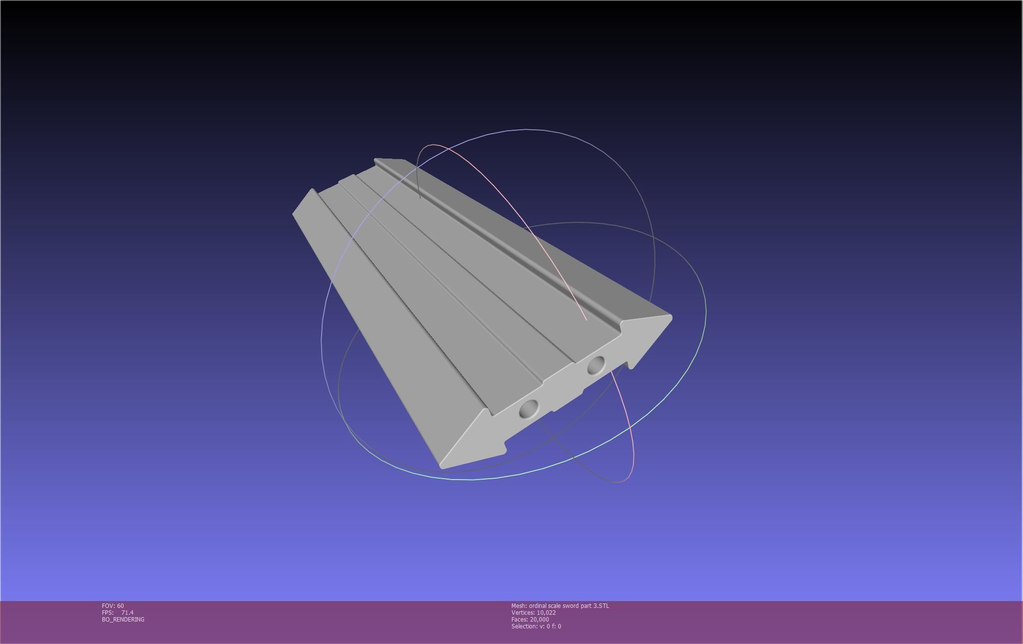 Sword Art Online Kirito Ordinal Scale Main Sword 3D print model_128