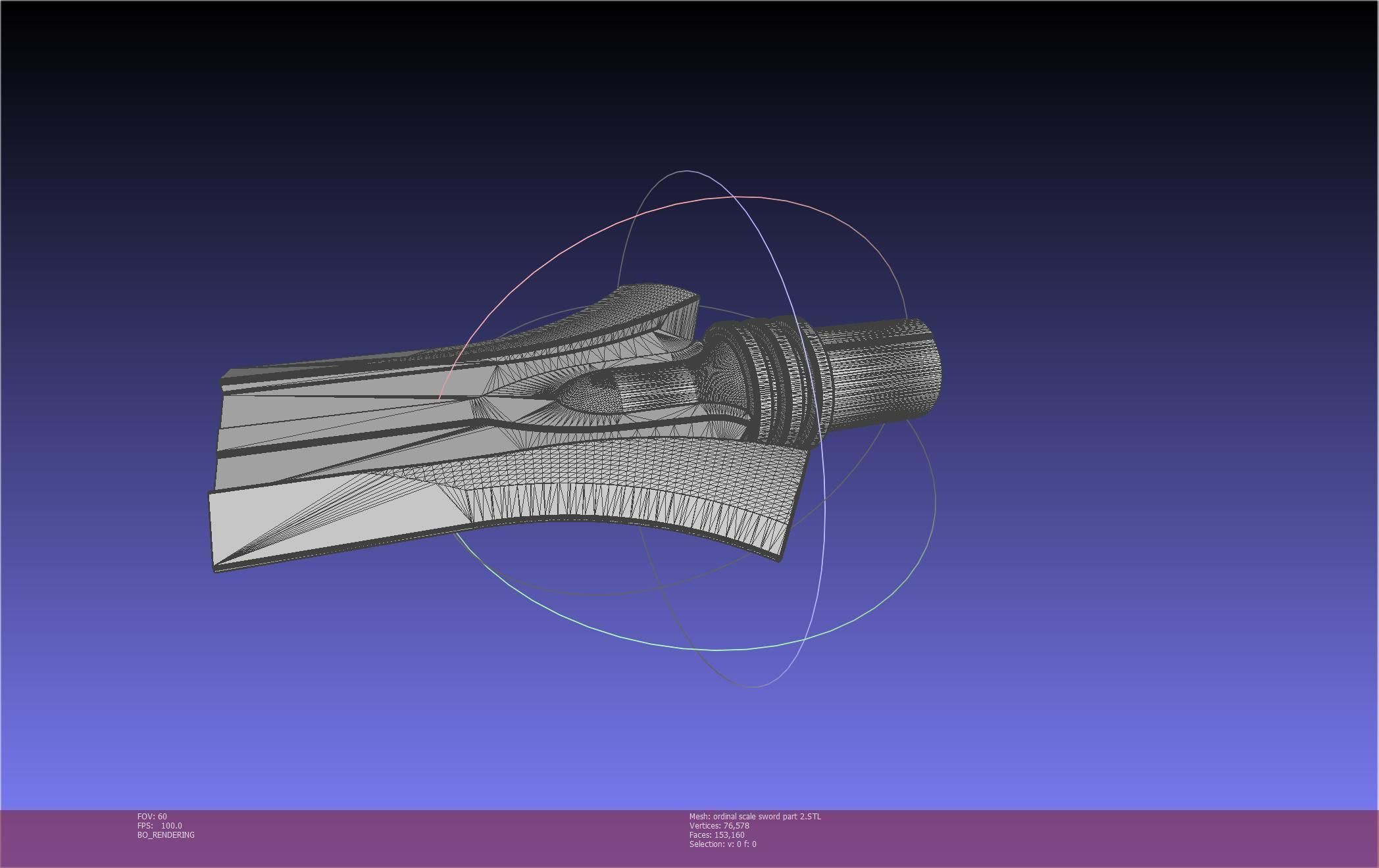 Sword Art Online Kirito Ordinal Scale Main Sword 3D print model_125