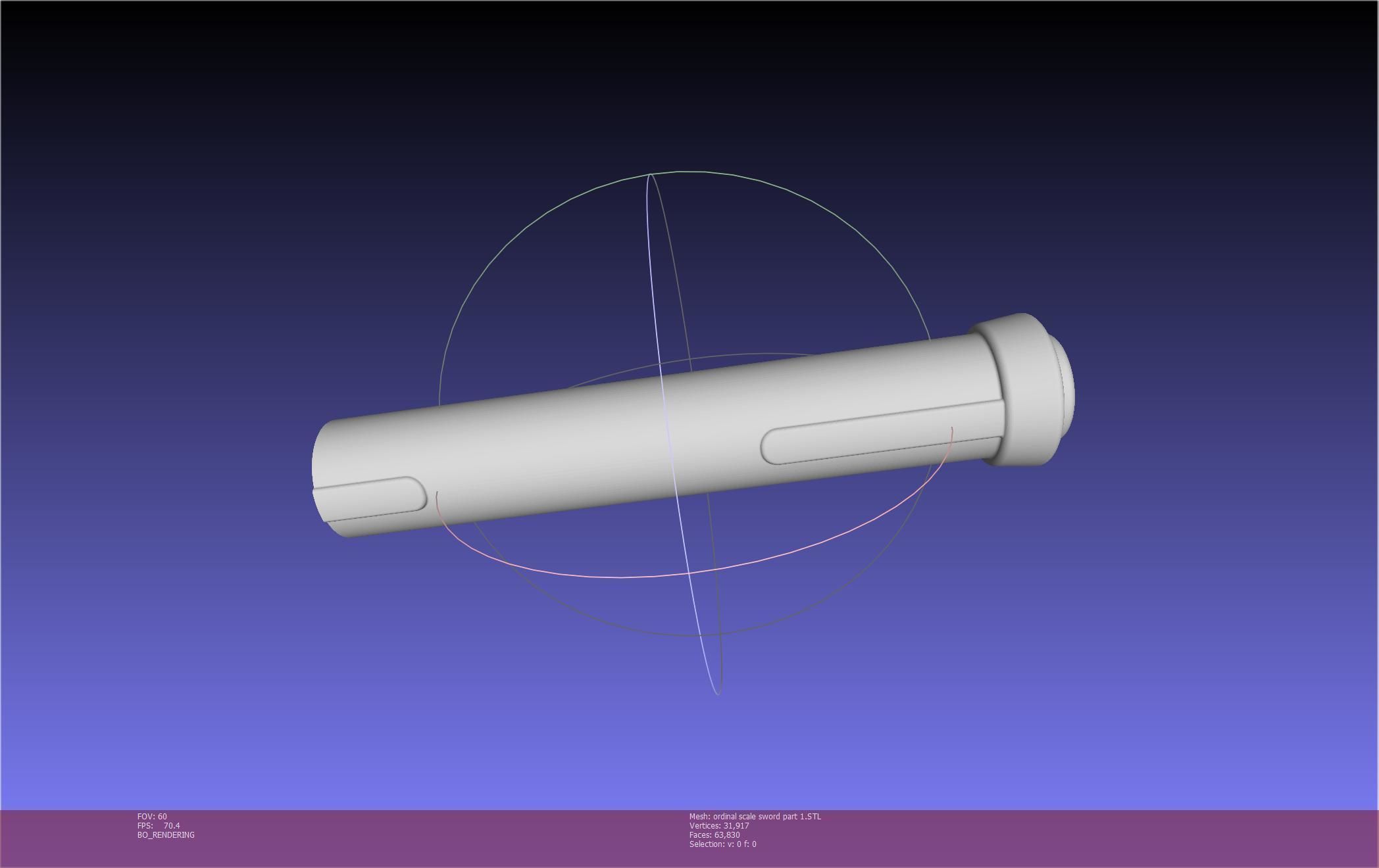 Sword Art Online Kirito Ordinal Scale Main Sword 3D print model_119