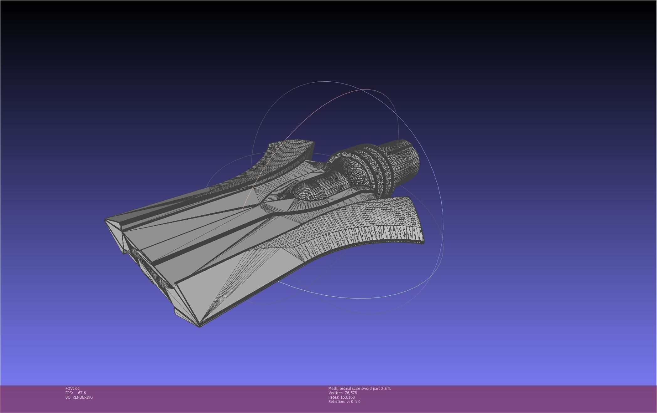 Sword Art Online Kirito Ordinal Scale Main Sword 3D print model_2