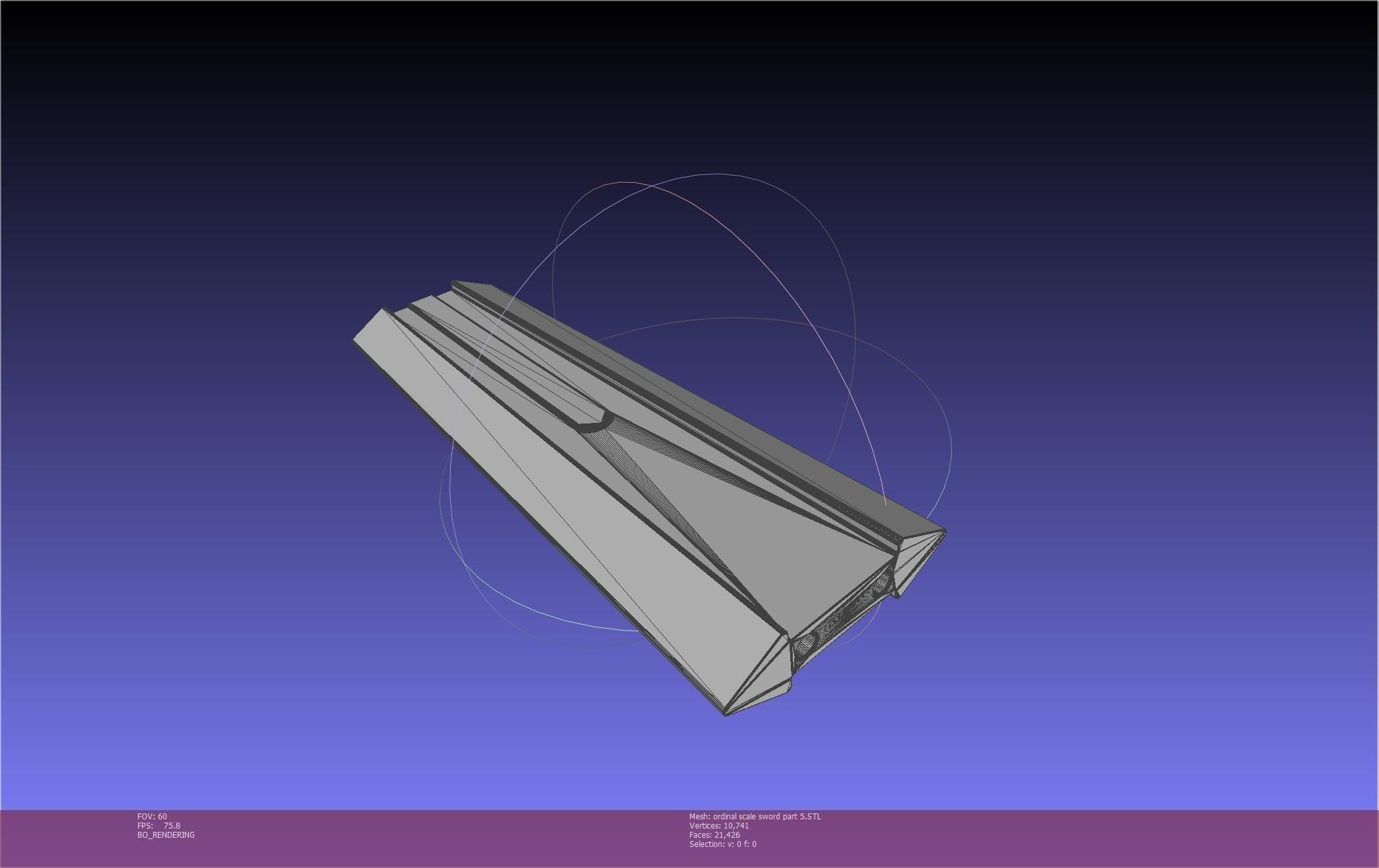 Sword Art Online Kirito Ordinal Scale Main Sword 3D print model_141