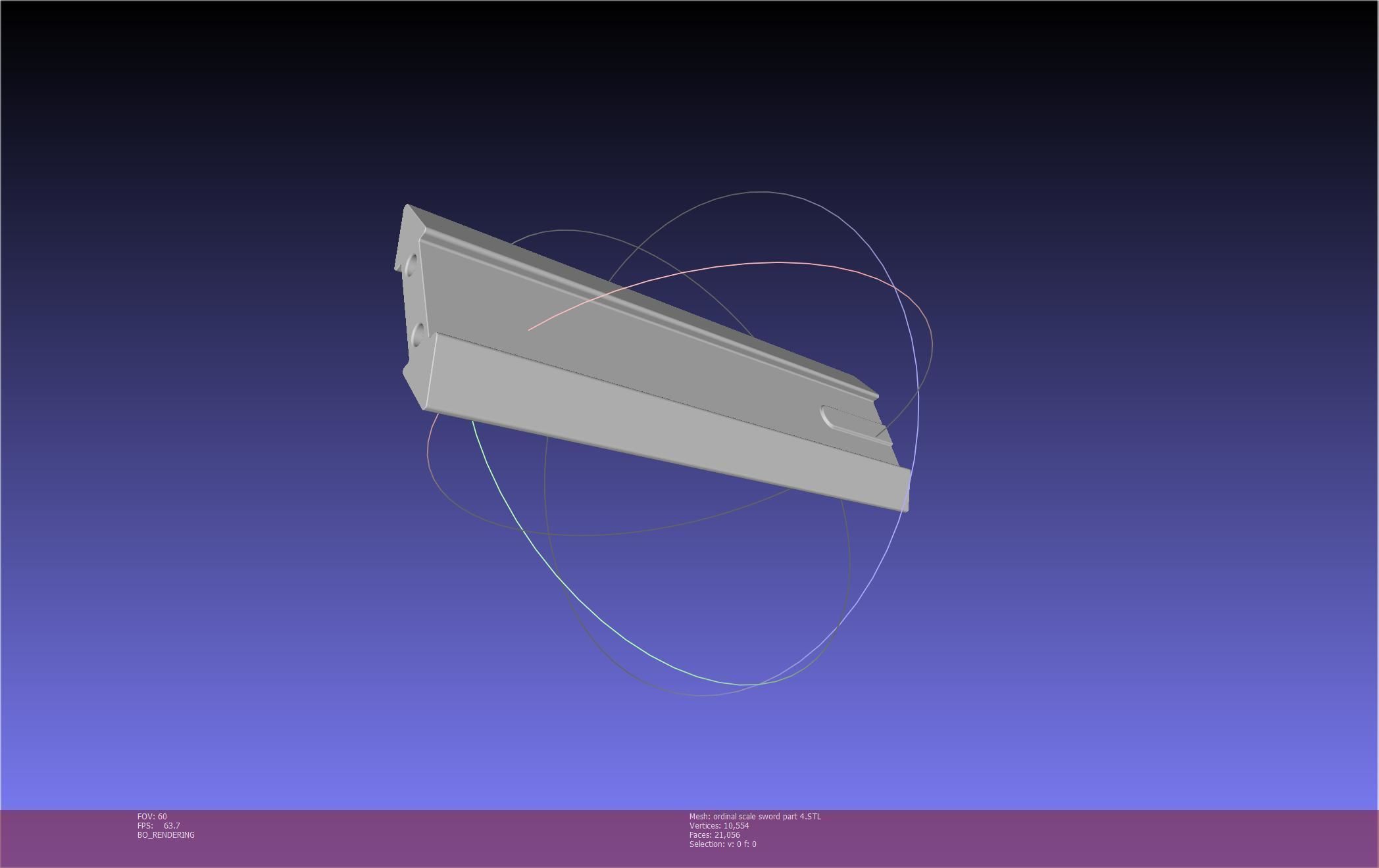 Sword Art Online Kirito Ordinal Scale Main Sword 3D print model_138