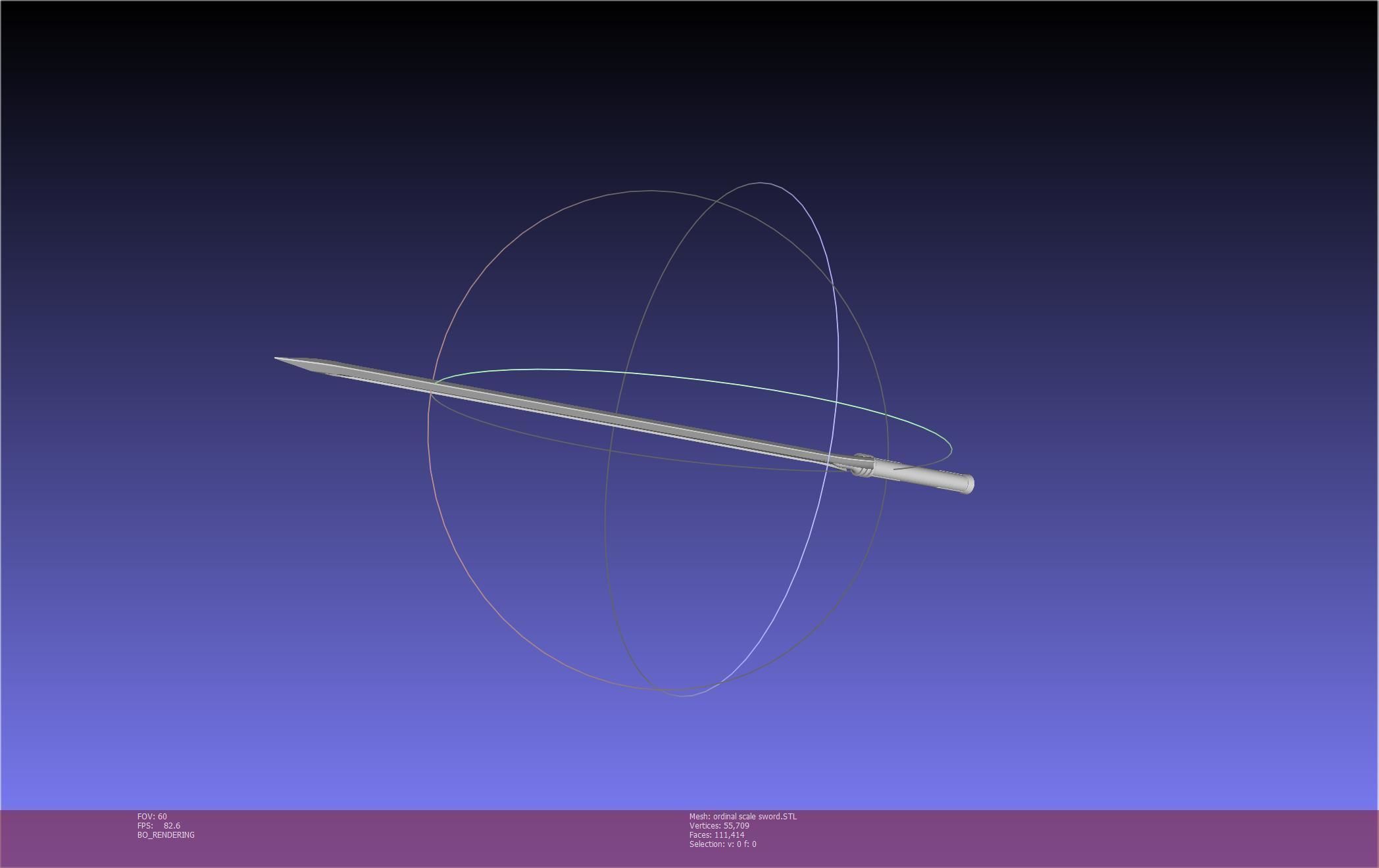 Sword Art Online Kirito Ordinal Scale Main Sword 3D print model_53