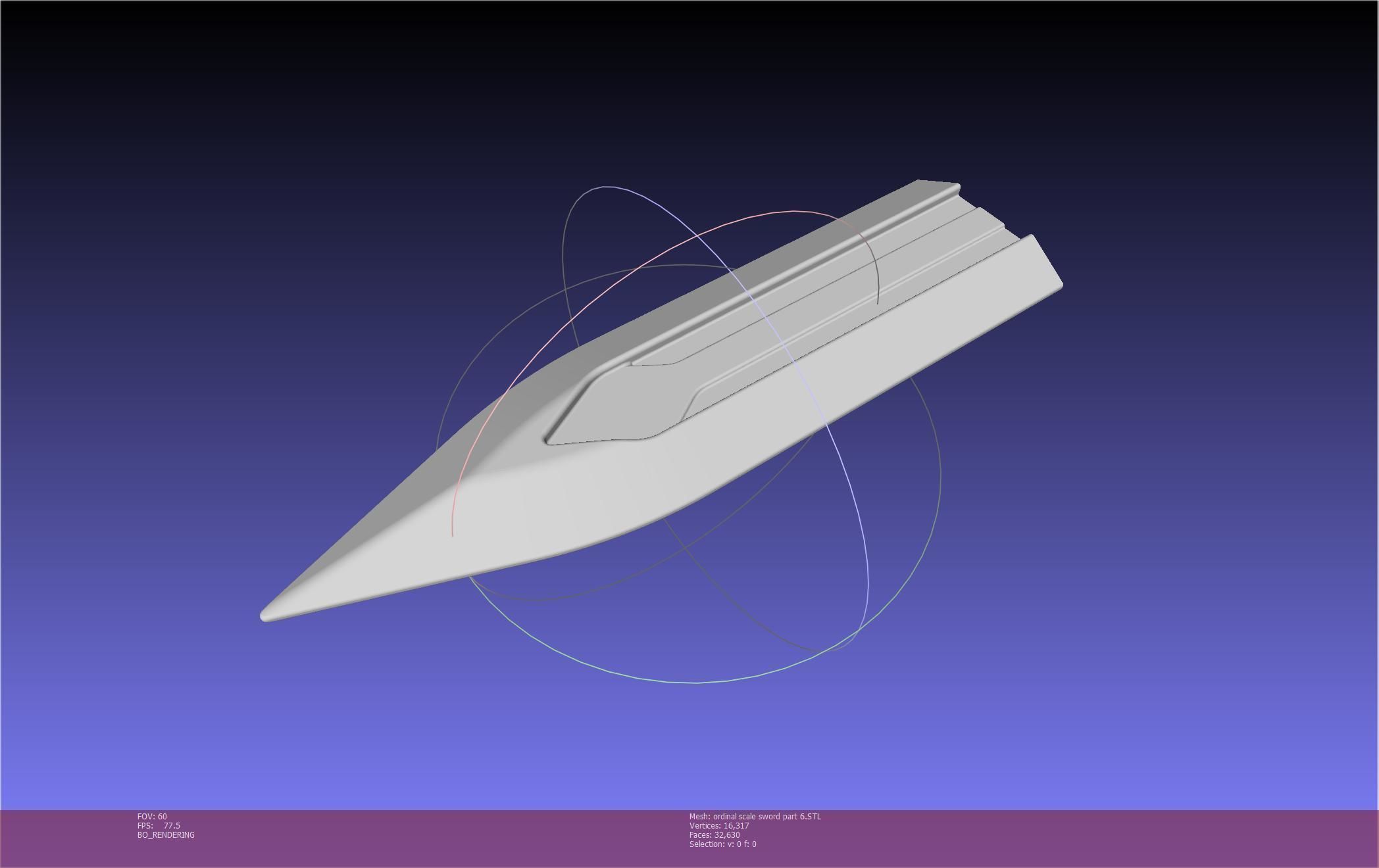 Sword Art Online Kirito Ordinal Scale Main Sword 3D print model_145