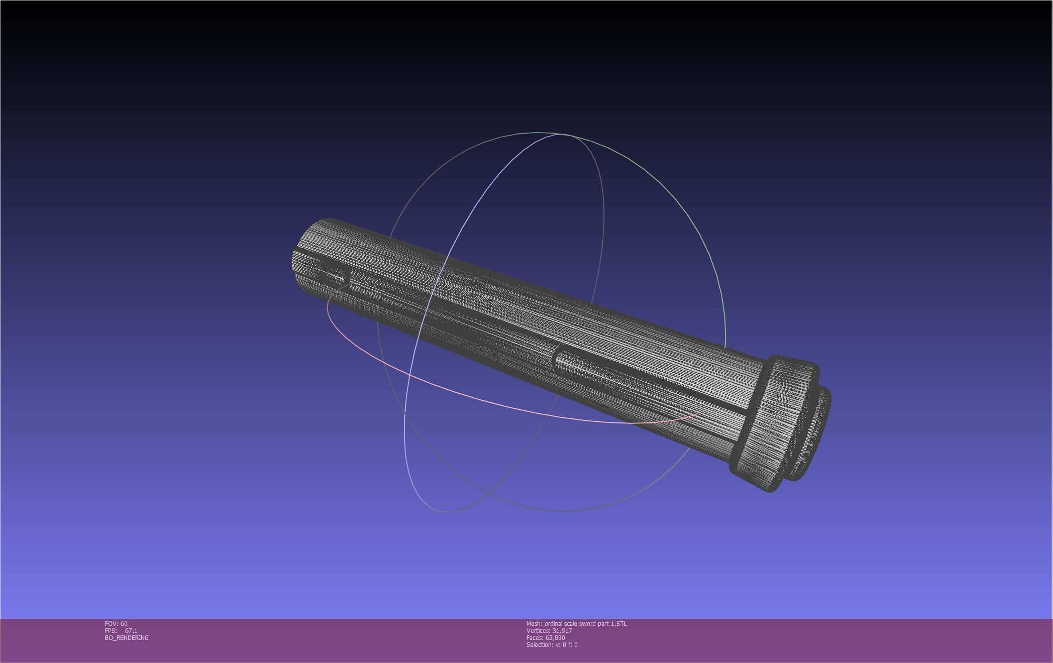 Sword Art Online Kirito Ordinal Scale Main Sword 3D print model_115