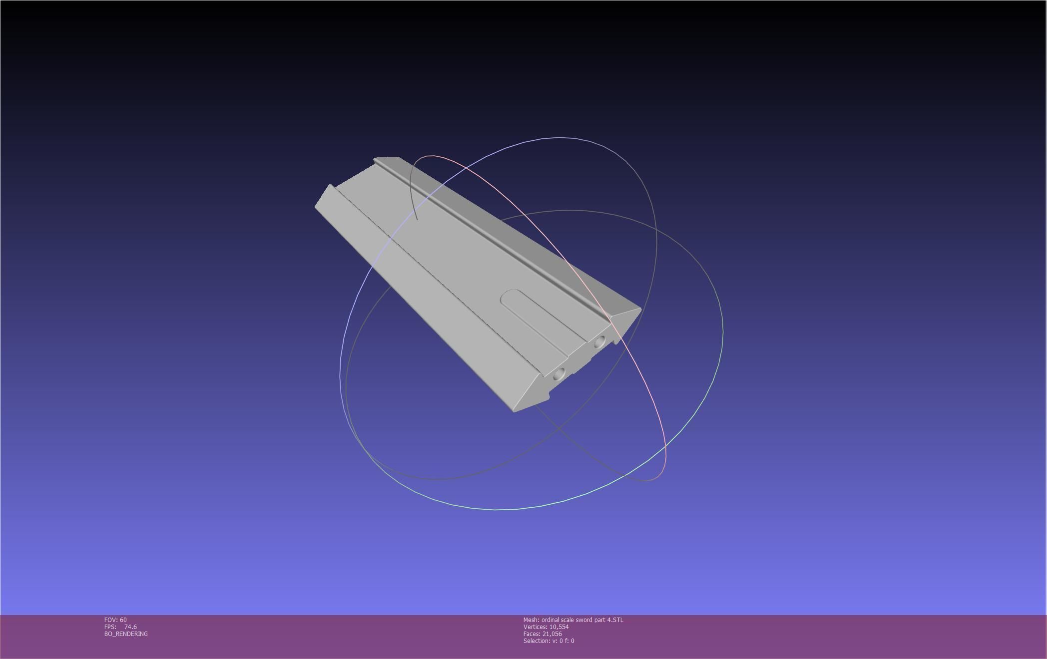 Sword Art Online Kirito Ordinal Scale Main Sword 3D print model_133