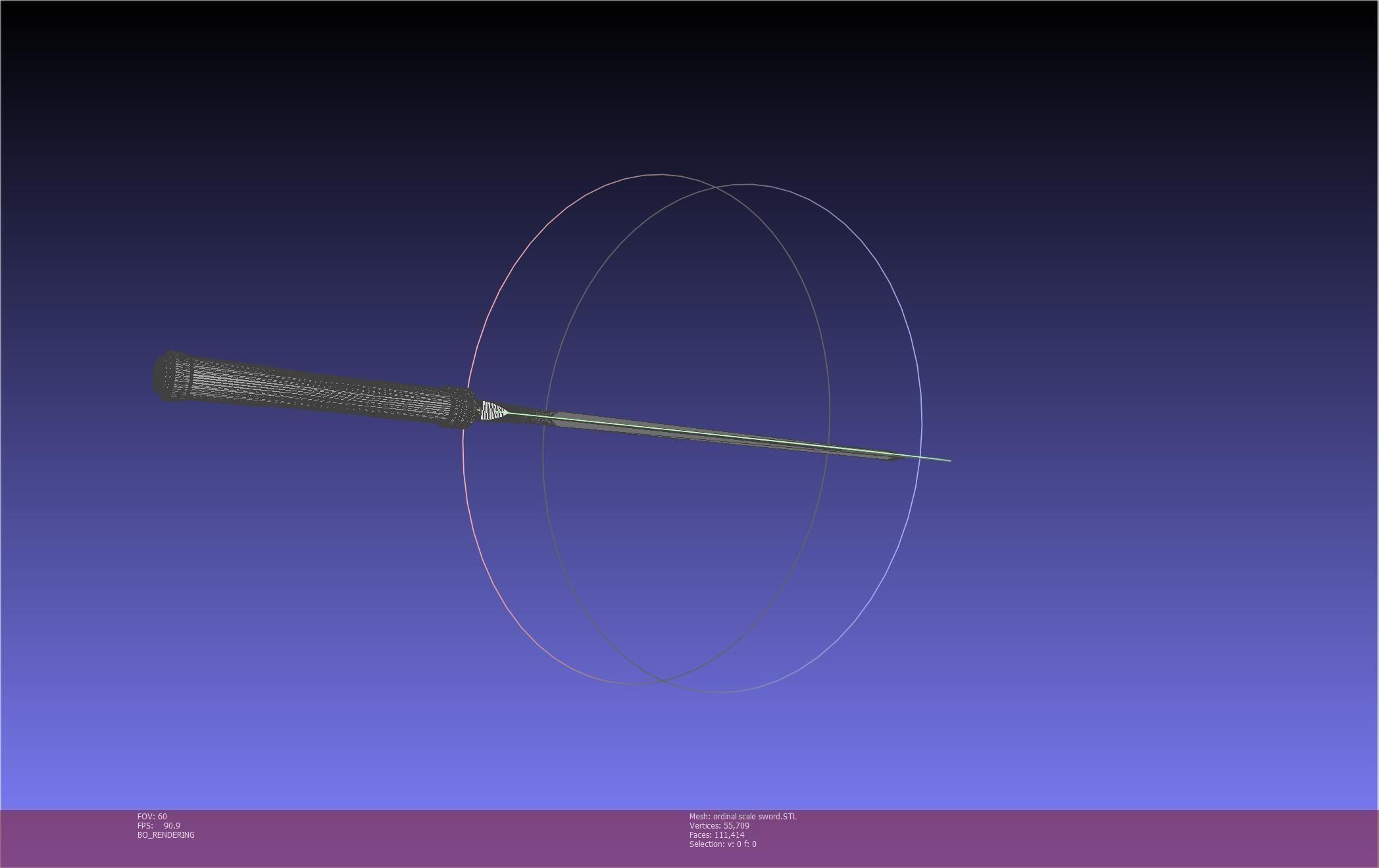 Sword Art Online Kirito Ordinal Scale Main Sword 3D print model_69