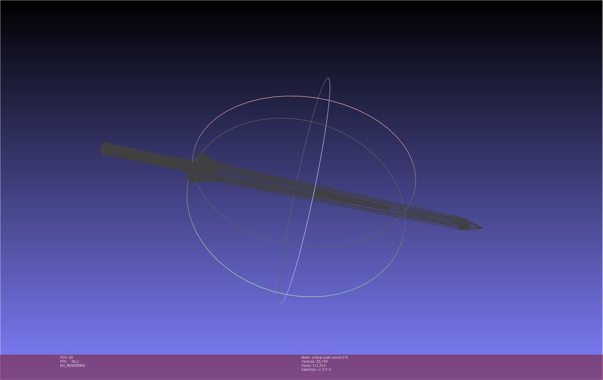 Sword Art Online Kirito Ordinal Scale Main Sword 3D print model_70