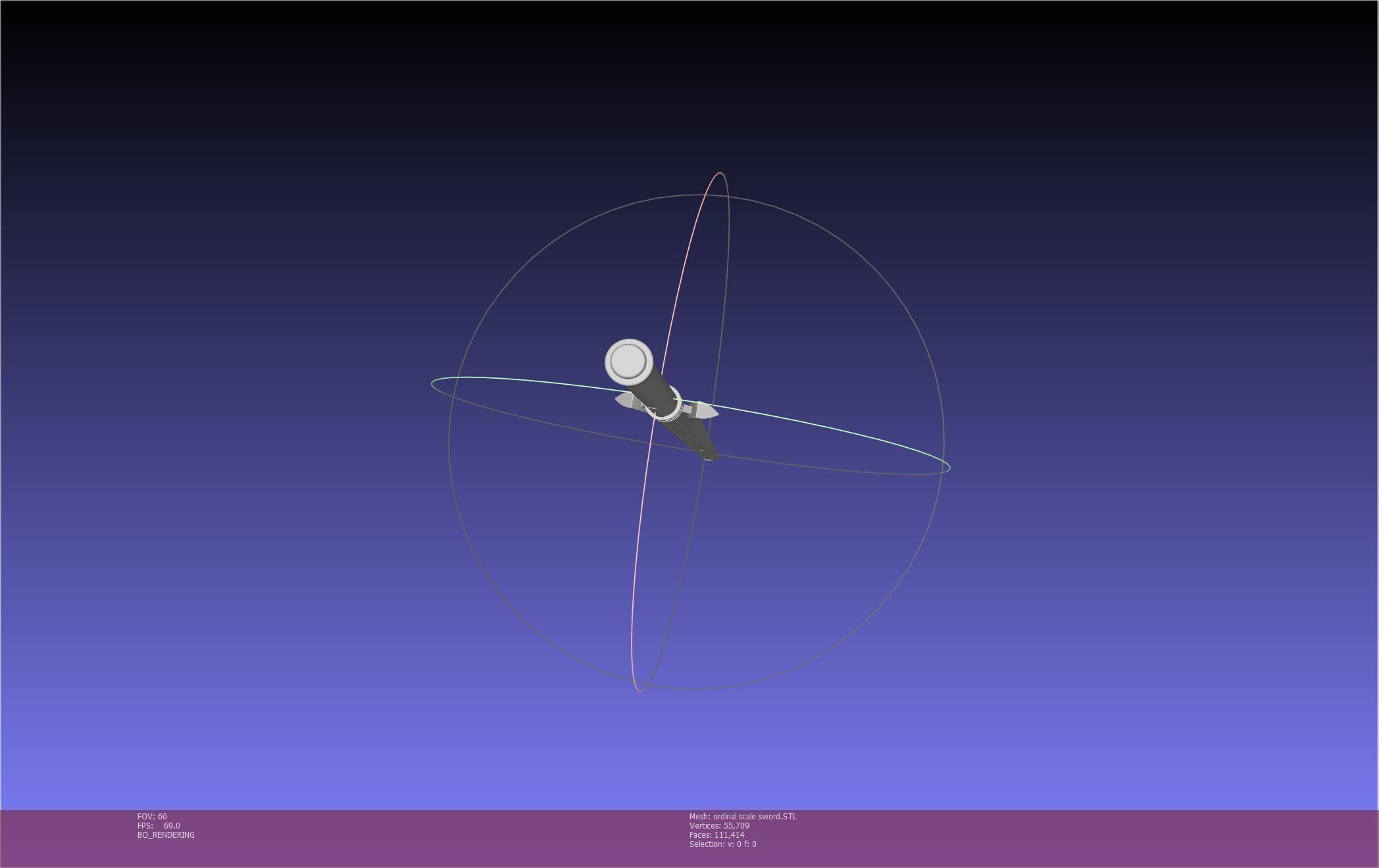 Sword Art Online Kirito Ordinal Scale Main Sword 3D print model_37