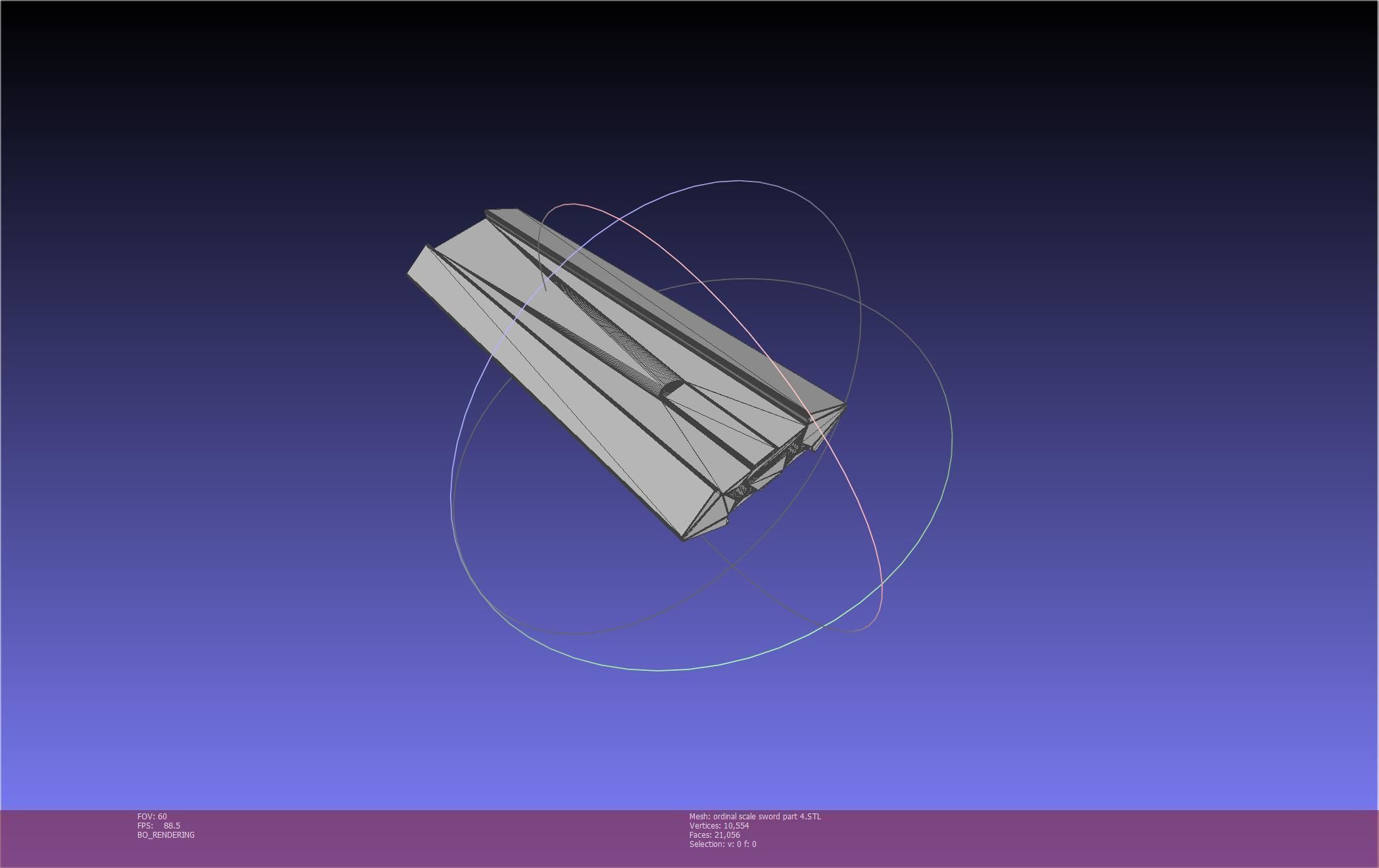 Sword Art Online Kirito Ordinal Scale Main Sword 3D print model_134