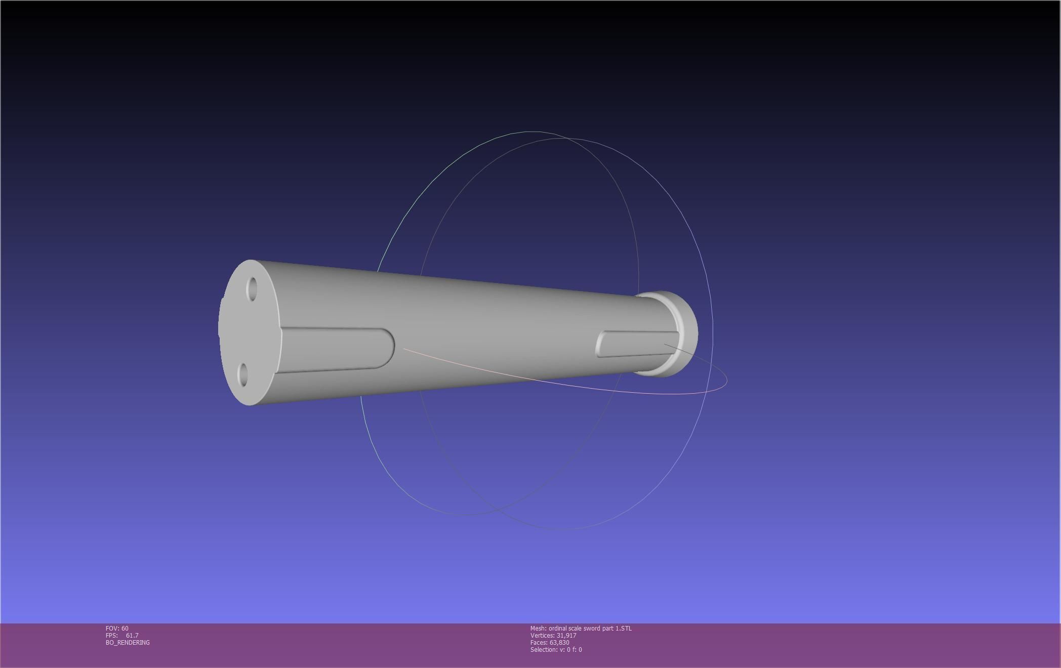 Sword Art Online Kirito Ordinal Scale Main Sword 3D print model_116