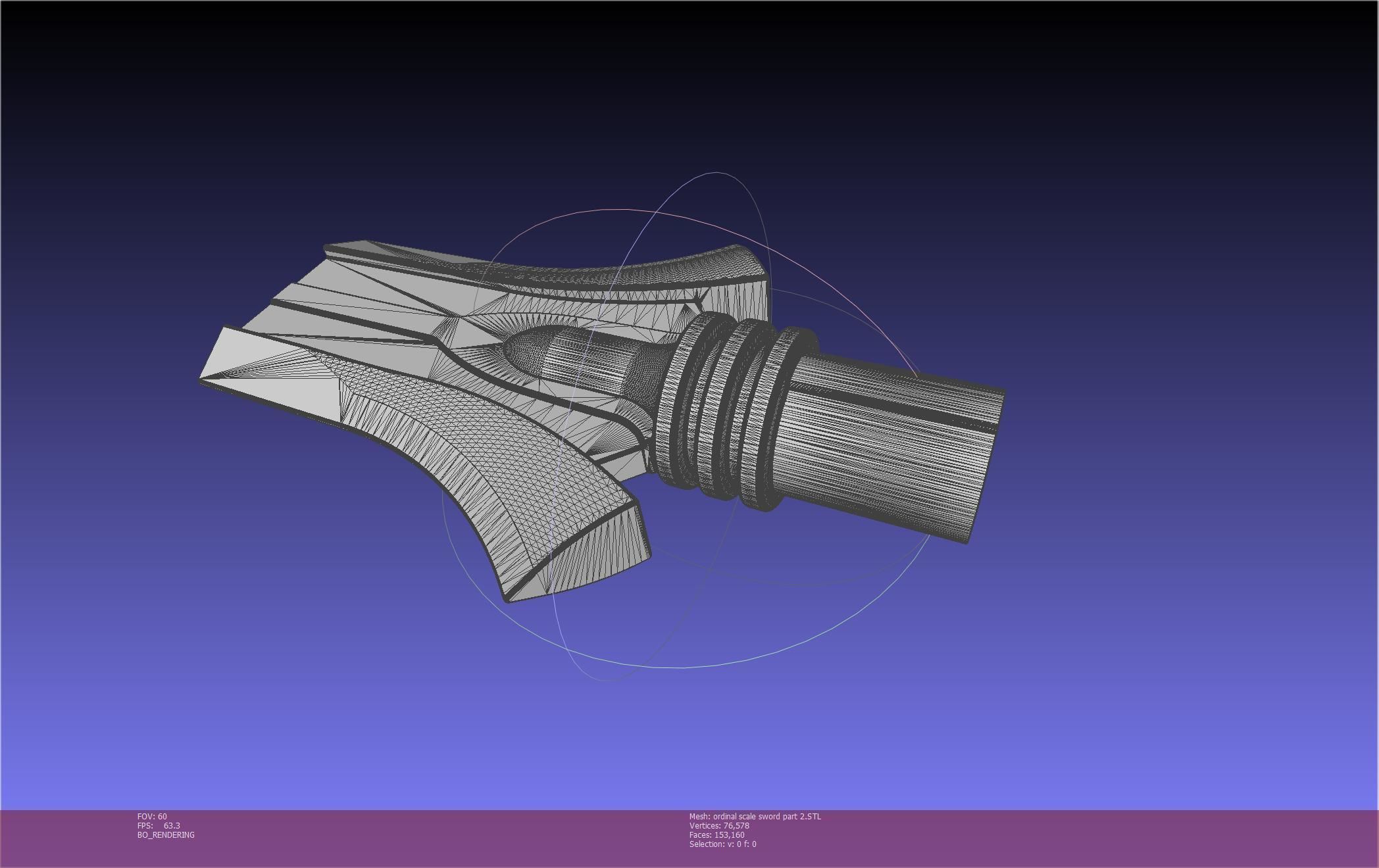 Sword Art Online Kirito Ordinal Scale Main Sword 3D print model_124