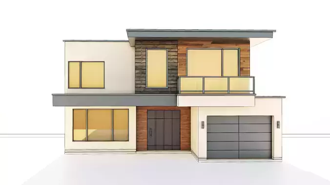 An Anime Style House