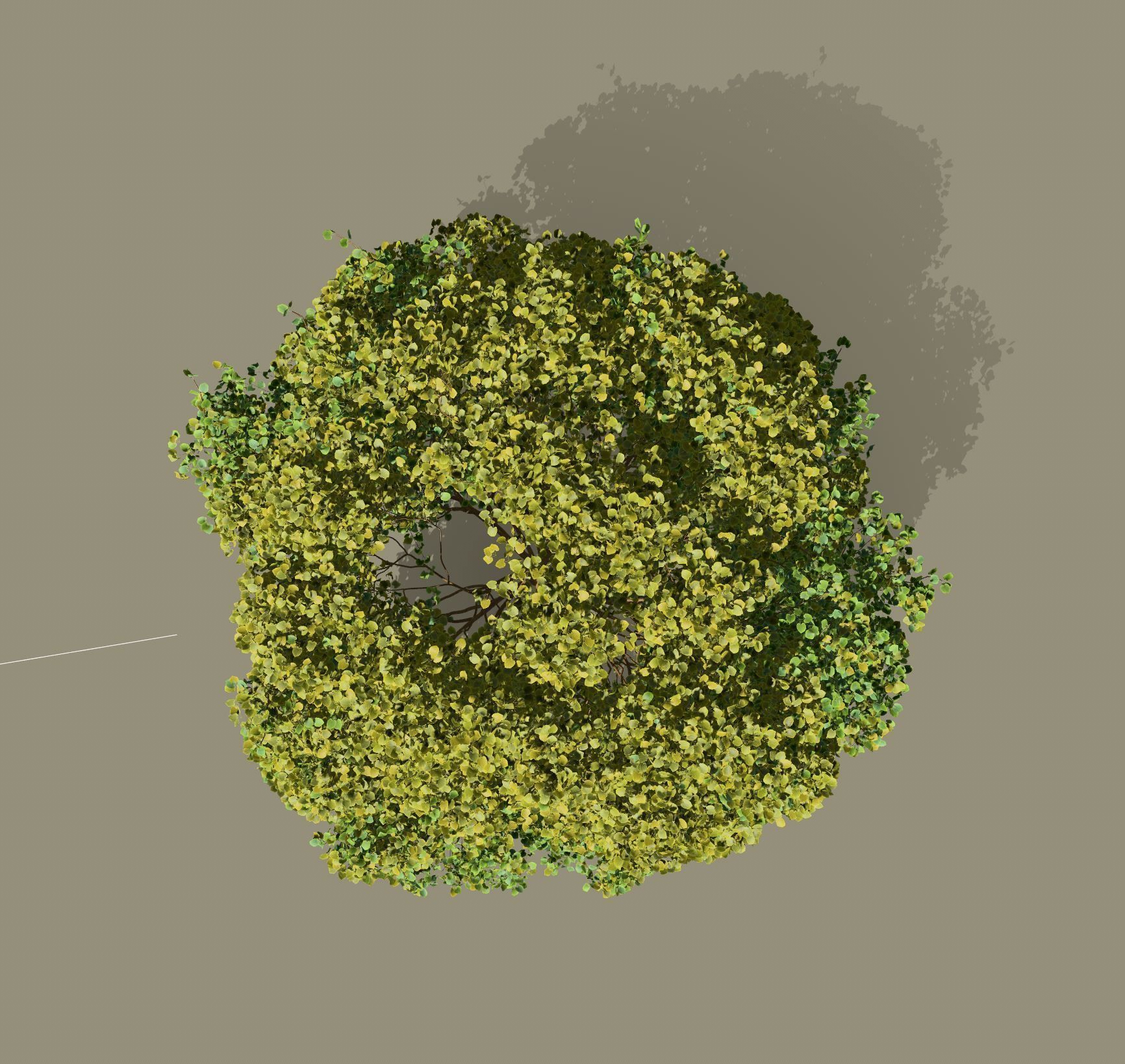 Big tree and wind effect 3D model_2