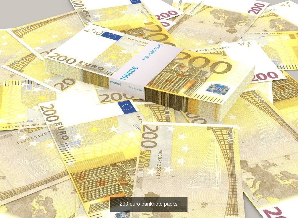 Euro banknote packs collection _6
