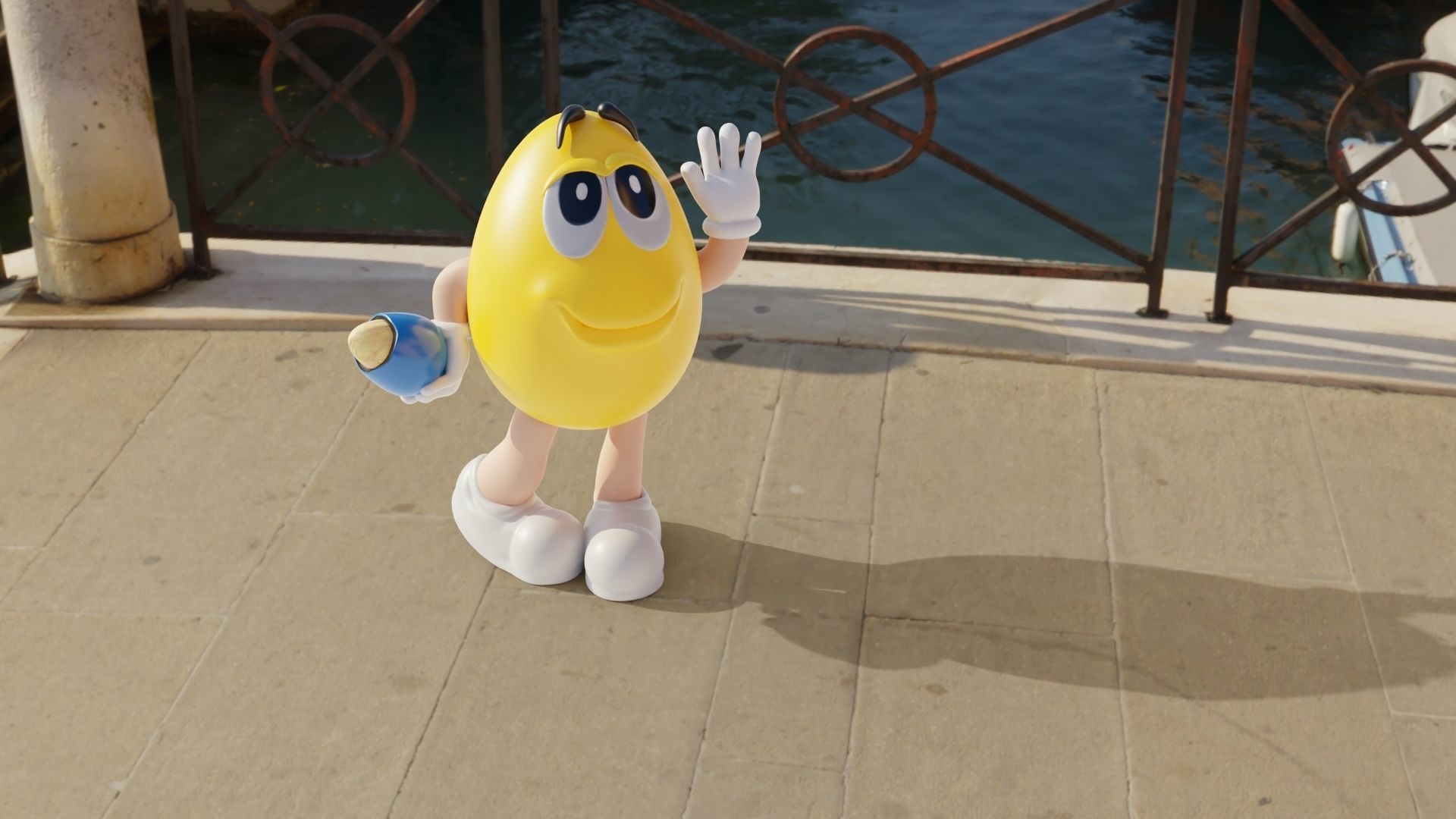 M e M s Character  Low-poly 3D model_10