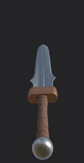 SWORD Free low-poly 3D model_1