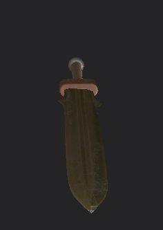SWORD Free low-poly 3D model_2