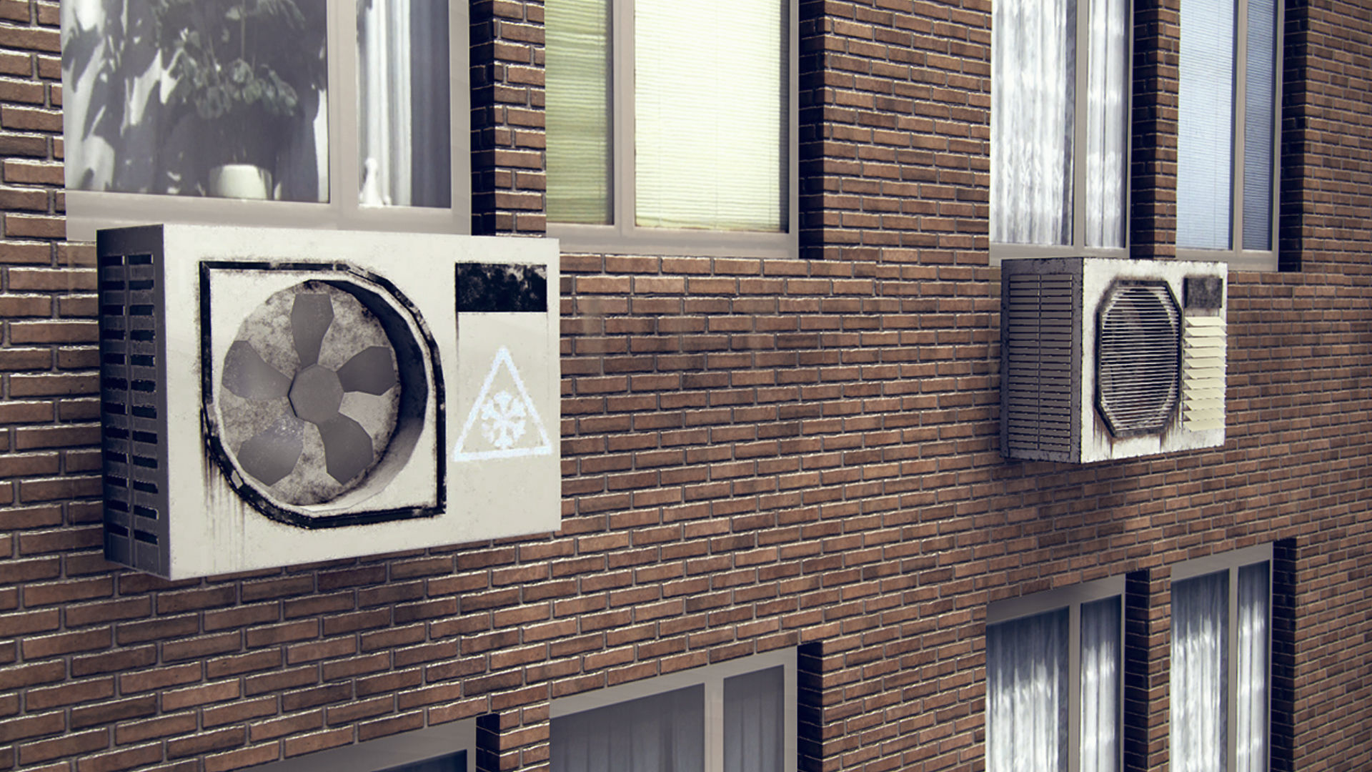 Realistic Realistic Unity City 4 Low-poly 3D model_35