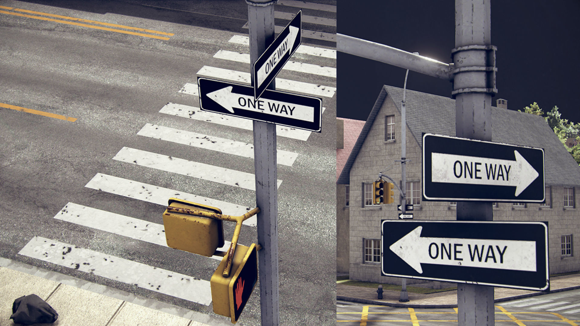 Realistic Realistic Unity City 4 Low-poly 3D model_26