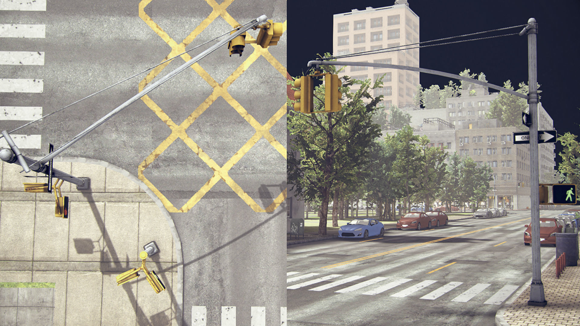 Realistic Realistic Unity City 4 Low-poly 3D model_38