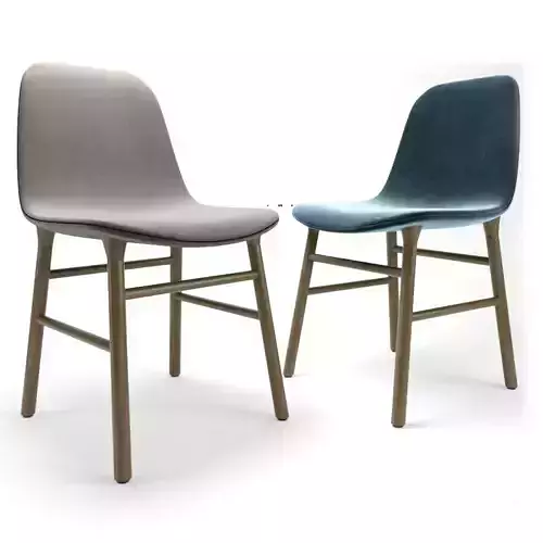 Form Dining Chair Fully Upholstered
