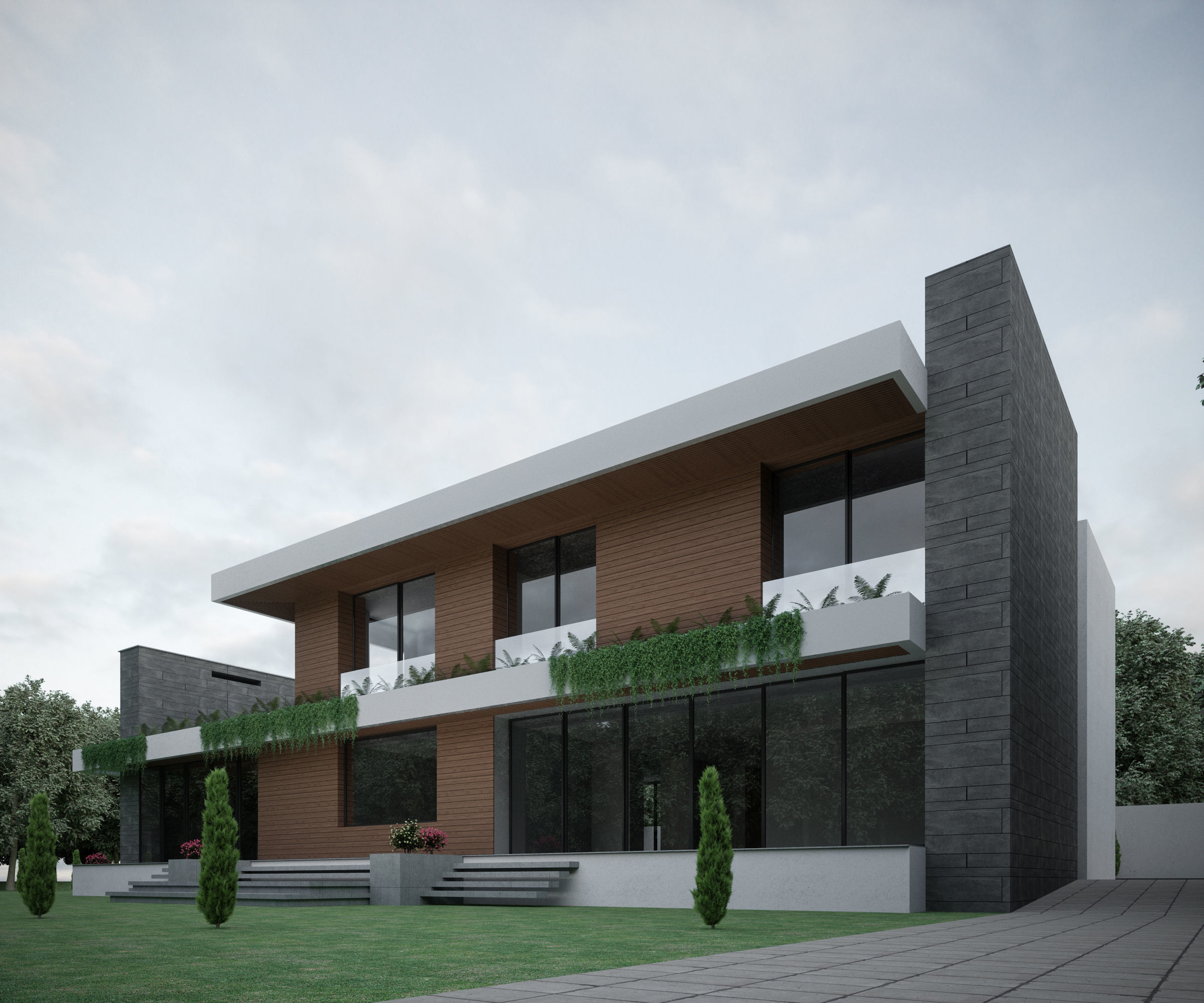 ak house 3D model_1