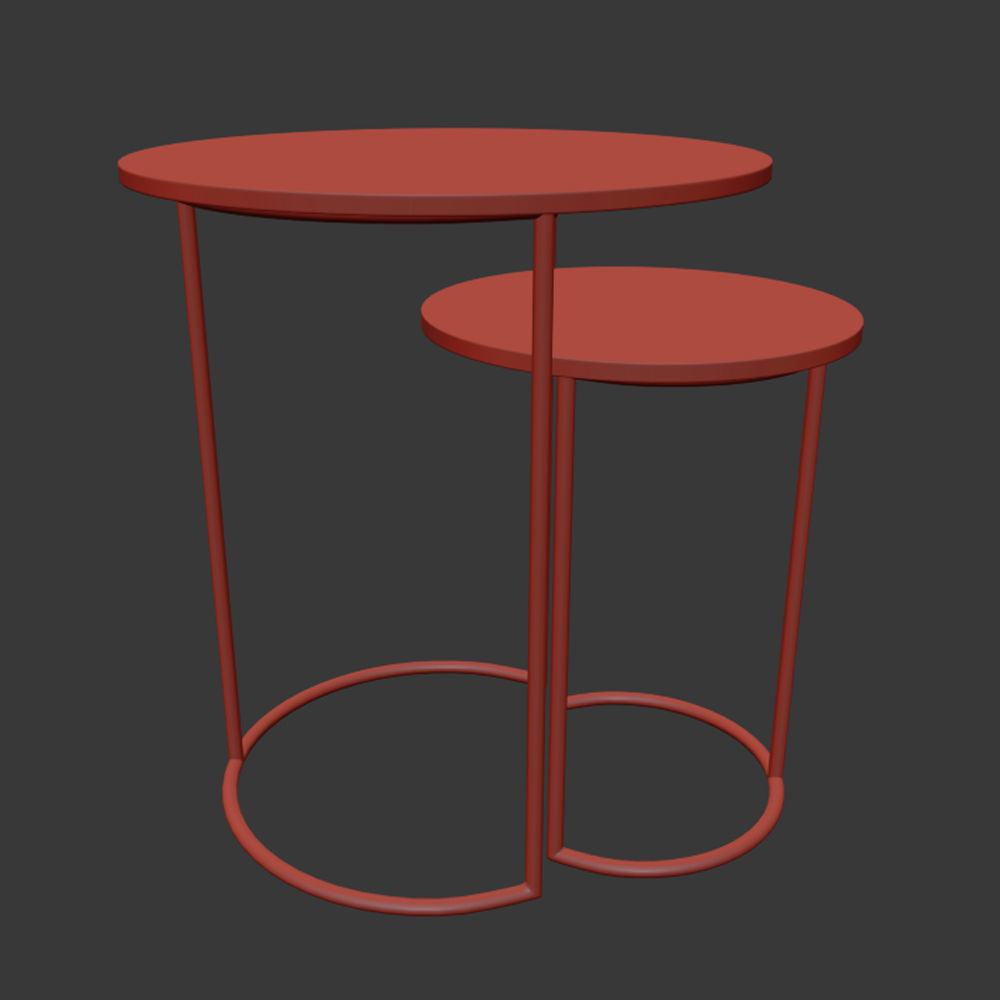 Ginny Nesting Coffee Tables 3D model_1