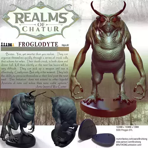 Froglodyte designer prototype