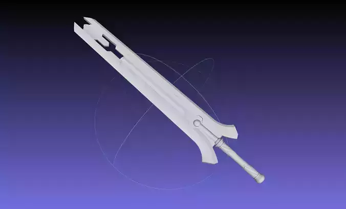 Sword Art Online Kirito Ordinal Scale Finale Sword 3D print model