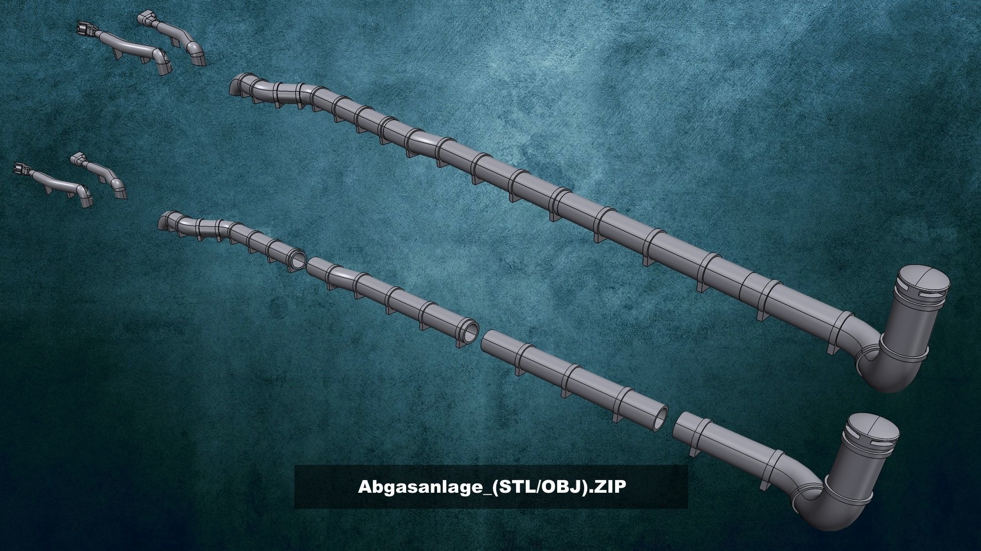 U-Boot TYP VII D 3D print model_29