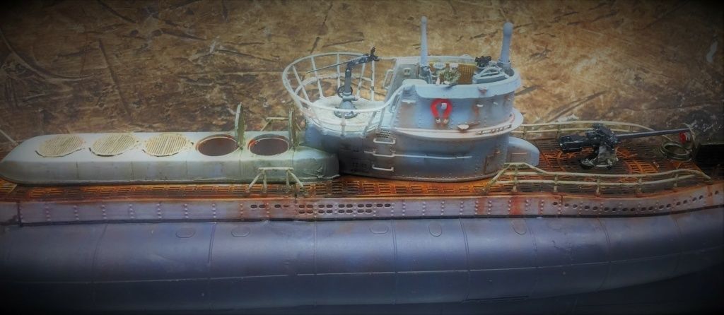 U-Boot TYP VII D 3D print model_49