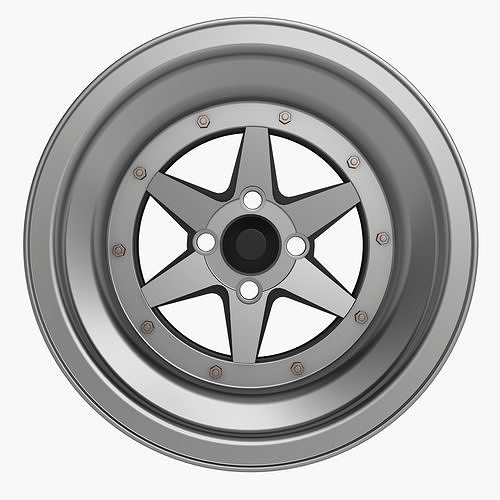 SSR Longchamp XR4 Low-poly 3D model