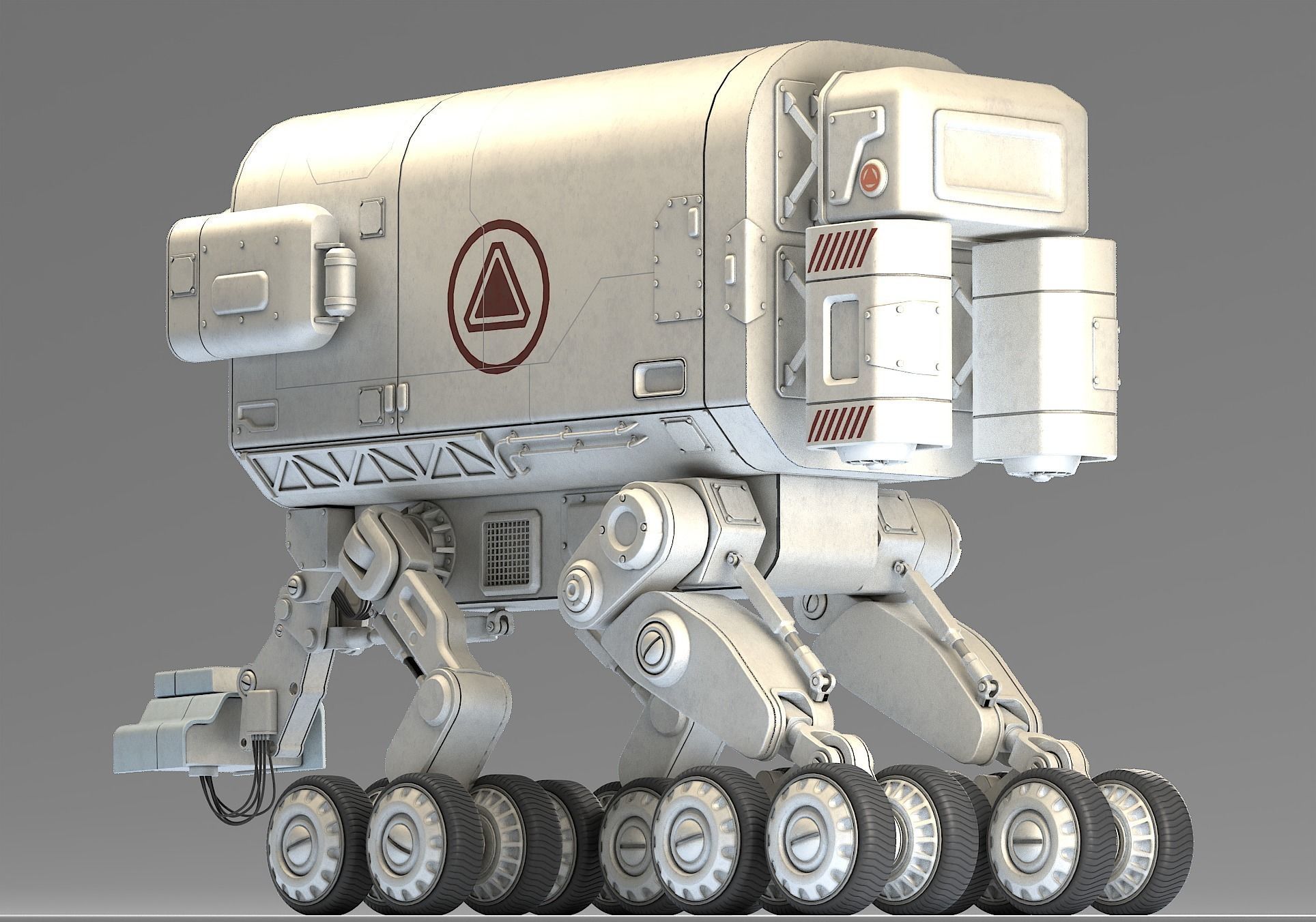 SAR Robot 3D model_4