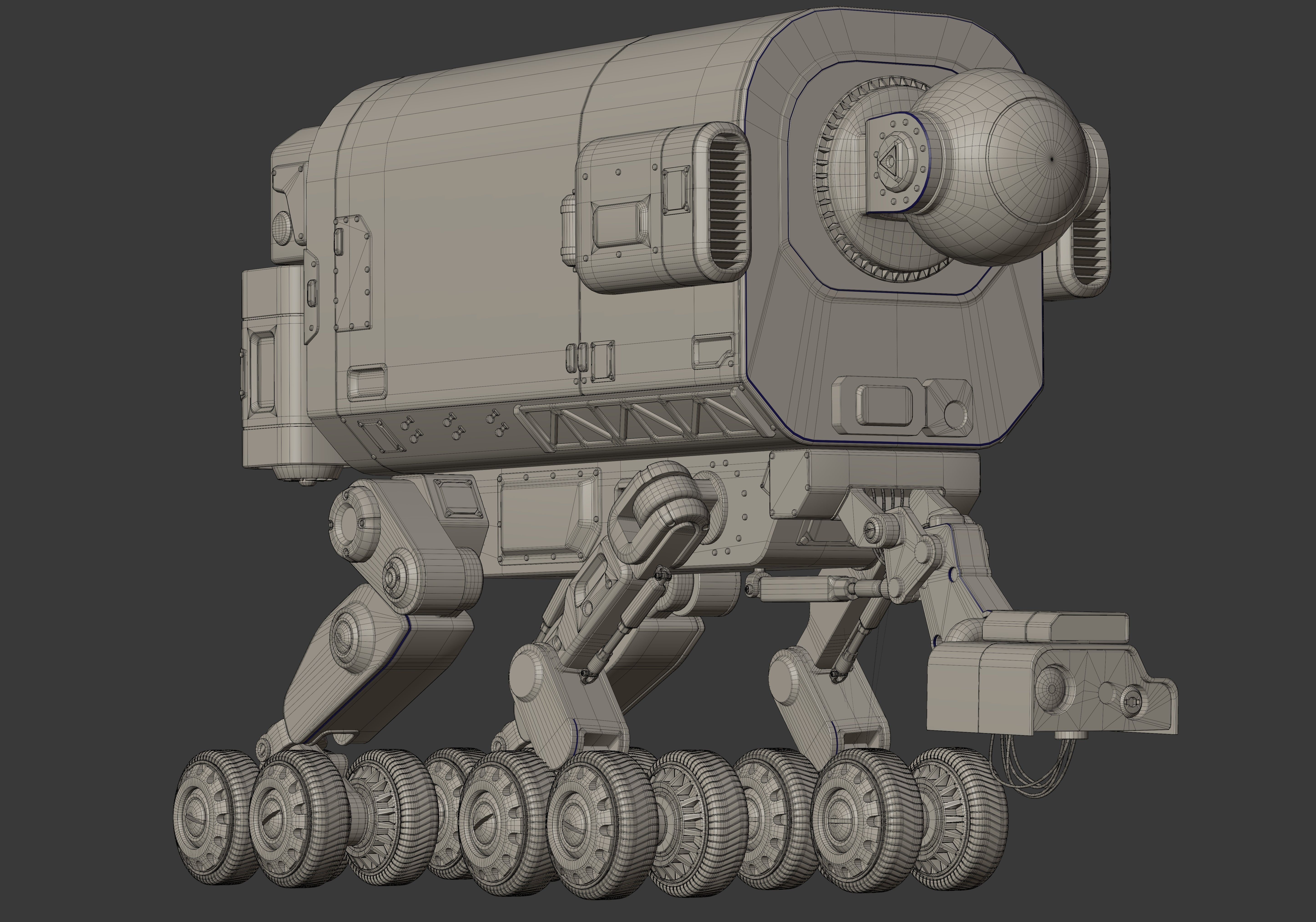 SAR Robot 3D model_25