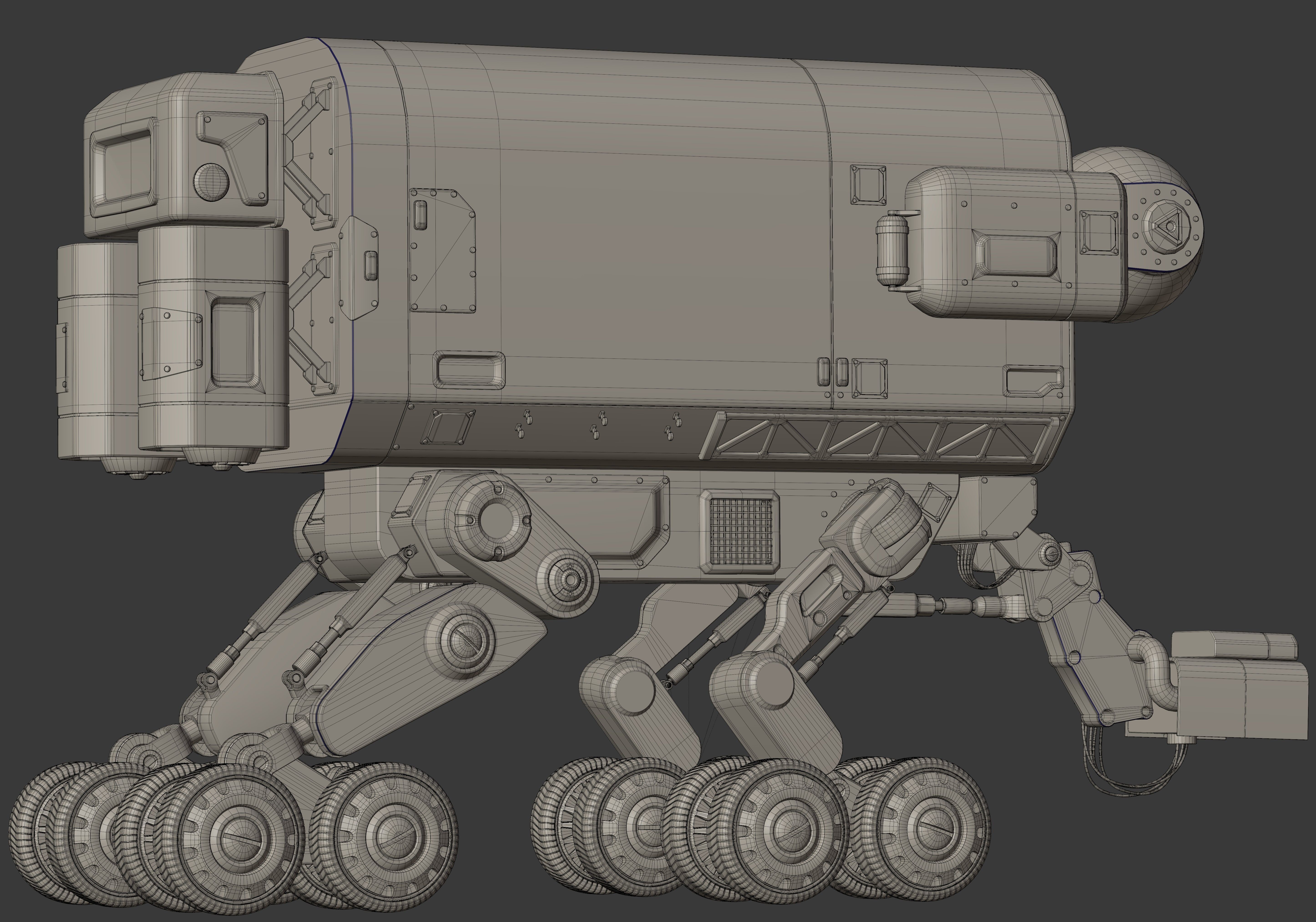 SAR Robot 3D model_23