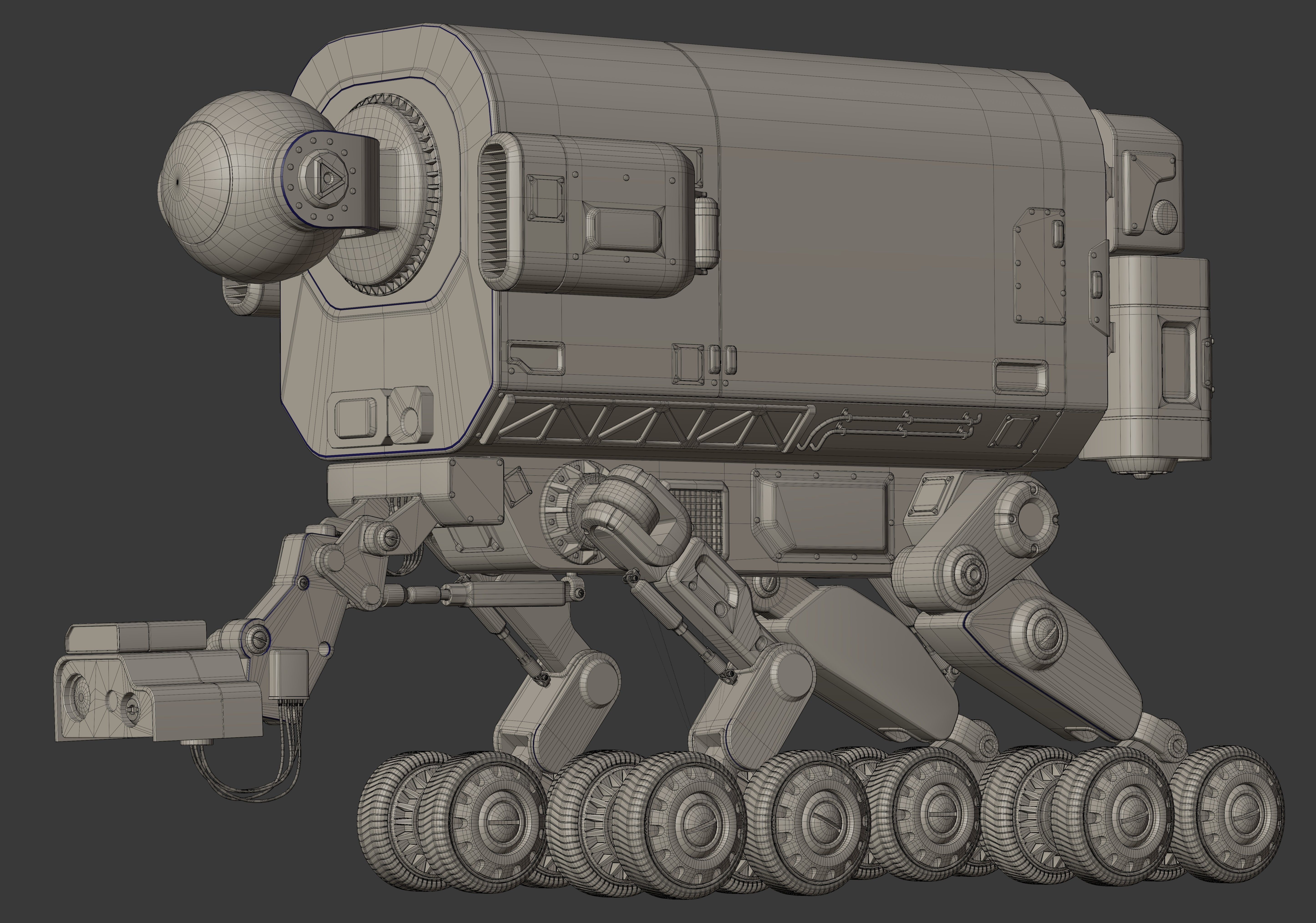 SAR Robot 3D model_24