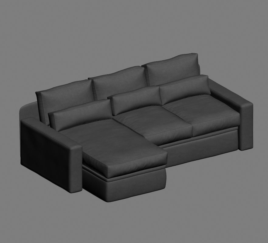 sofa 15 3D model_4